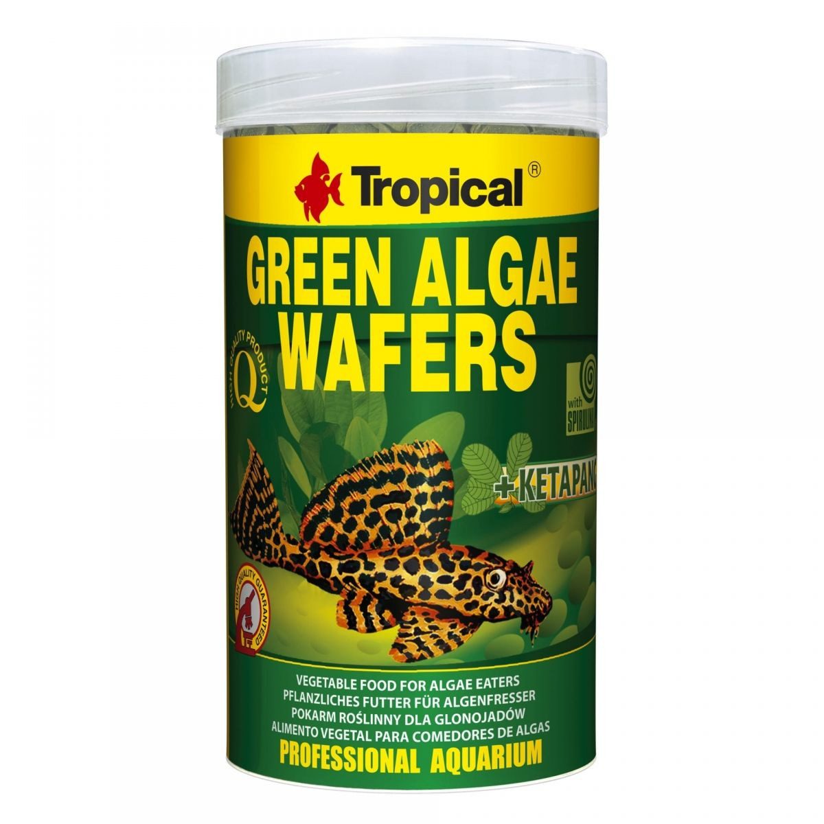Tropical Green Algae Wafers, 113g