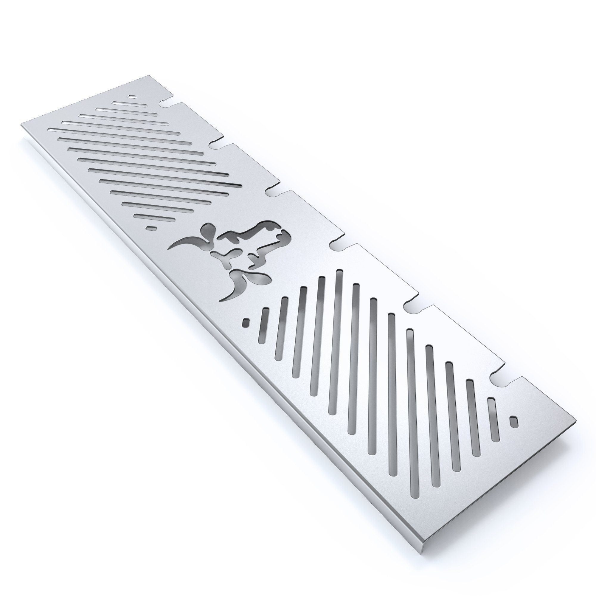 tuning-art Warmhalte-Grillrost WH17 Edelstahl Warmhalterost passgenau für Napoleon Lex 485 Rostfrei