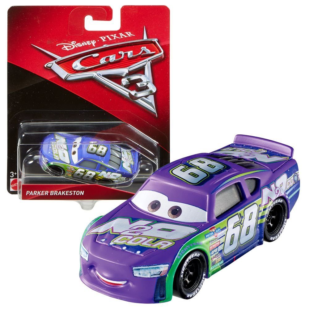 Disney Cars Spielzeug-Rennwagen Auswahl Fahrzeuge Modelle Disney Cars 3 Cast 1:55 Autos Mattel