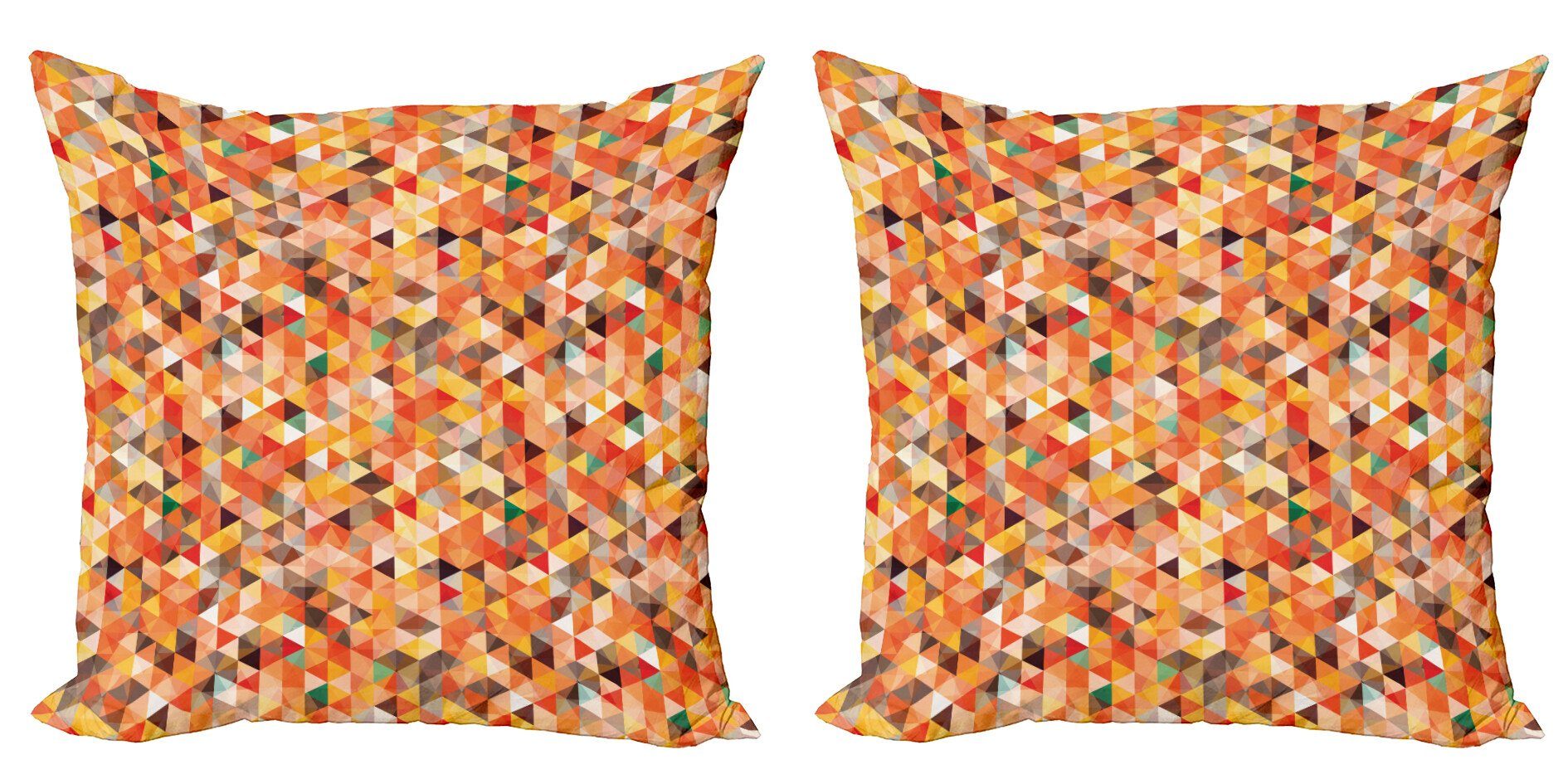 Doppelseitiger Abakuhaus Modern Kissenbezüge Motiv Vibrant Zusammenfassung (2 Digitaldruck, Accent Stück), trippy