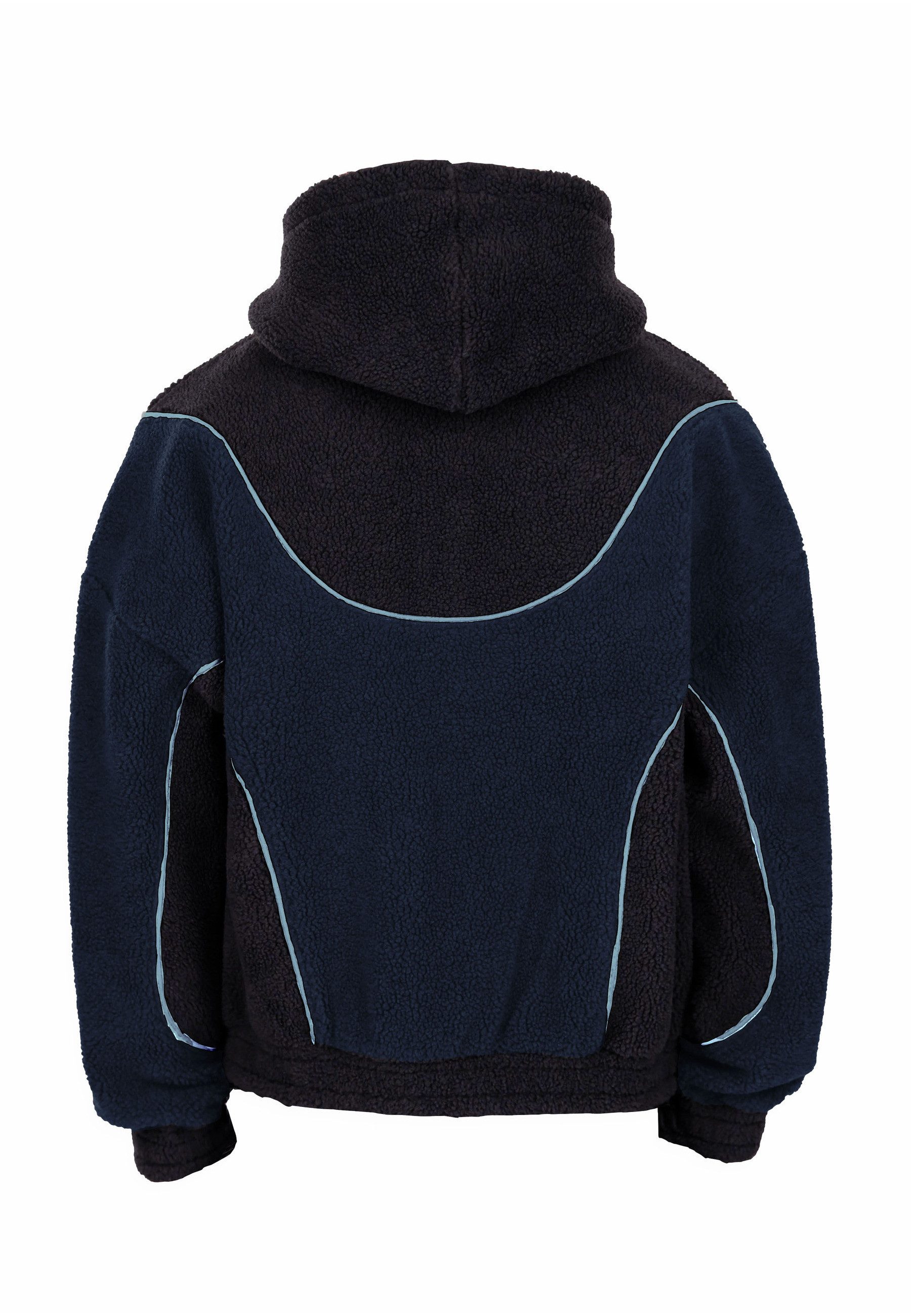 Dropsize Kapuzenpullover Dropsize WAVY TEDDY ZIP HOODIE (1-tlg) günstig online kaufen