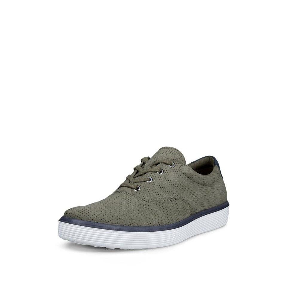 Soft 60 (Nubukleder) olivegrün Herren Sneaker