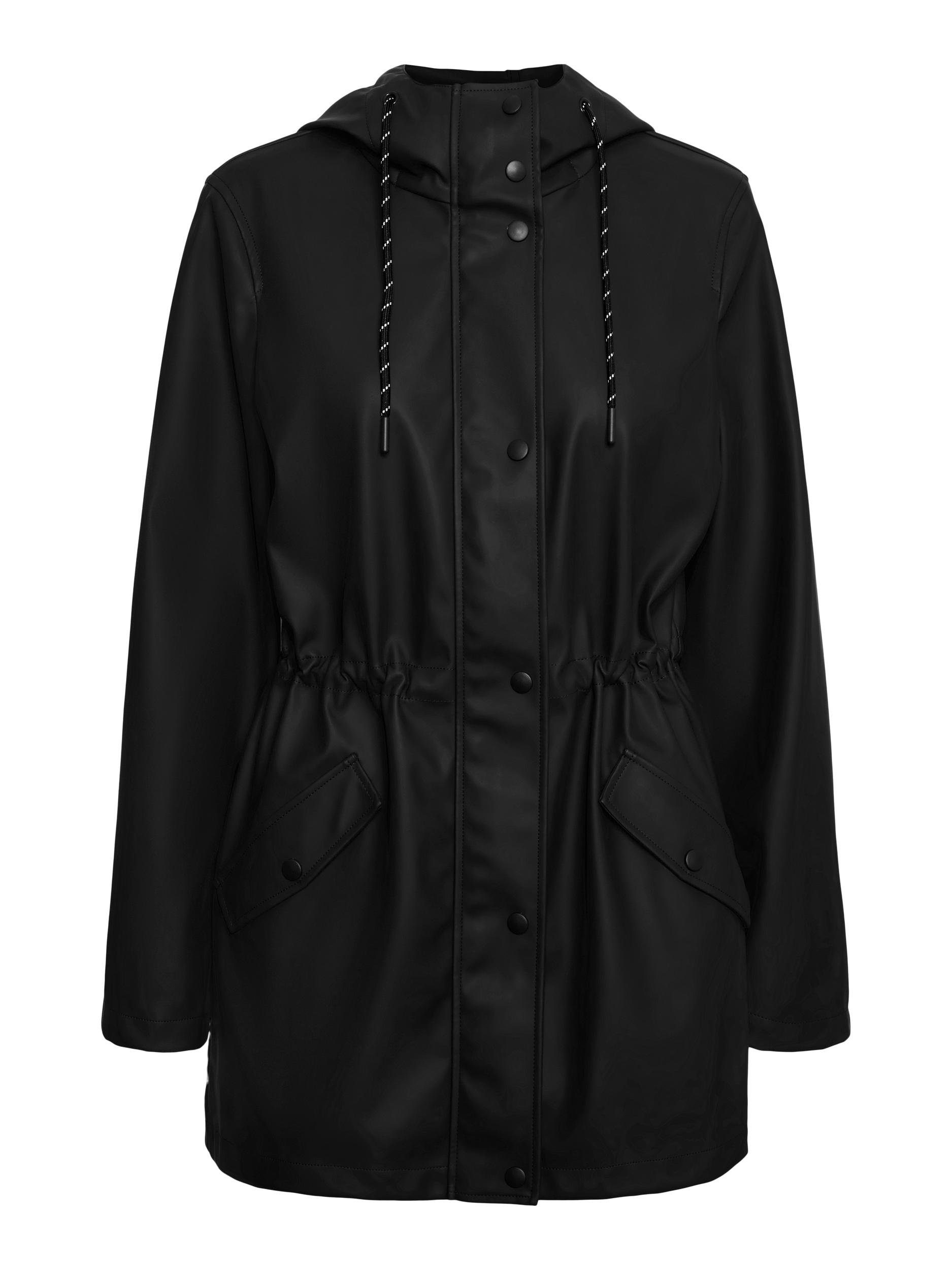 Vero Moda Curve Outdoorjacke VMCMALOU COATED JACKET CUR NOOS