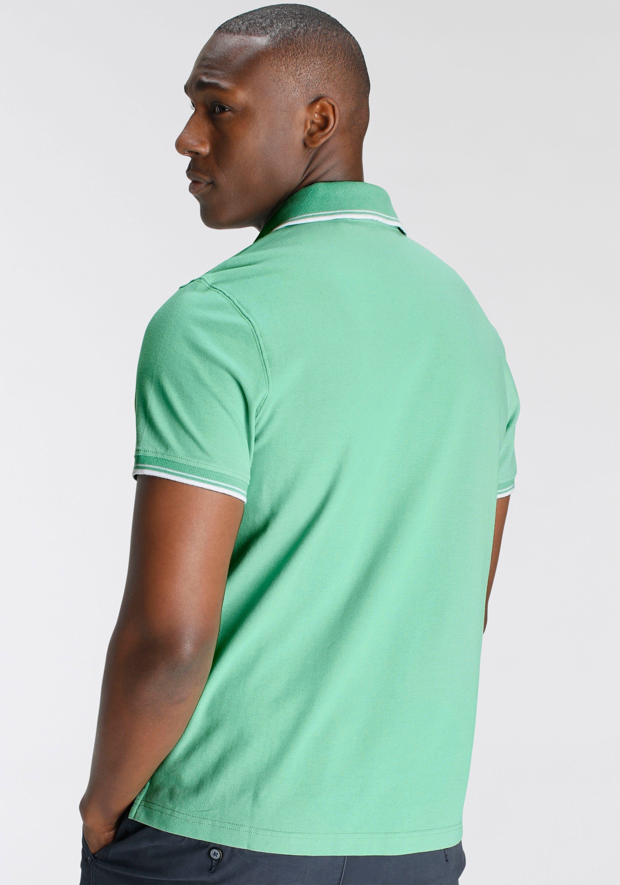DELMAO Poloshirt in vielen Sommer Farben! Preis-Leistungs Bestseller! Trendige lockere Passform, immer perfekt gestylt! Sportlicher Look