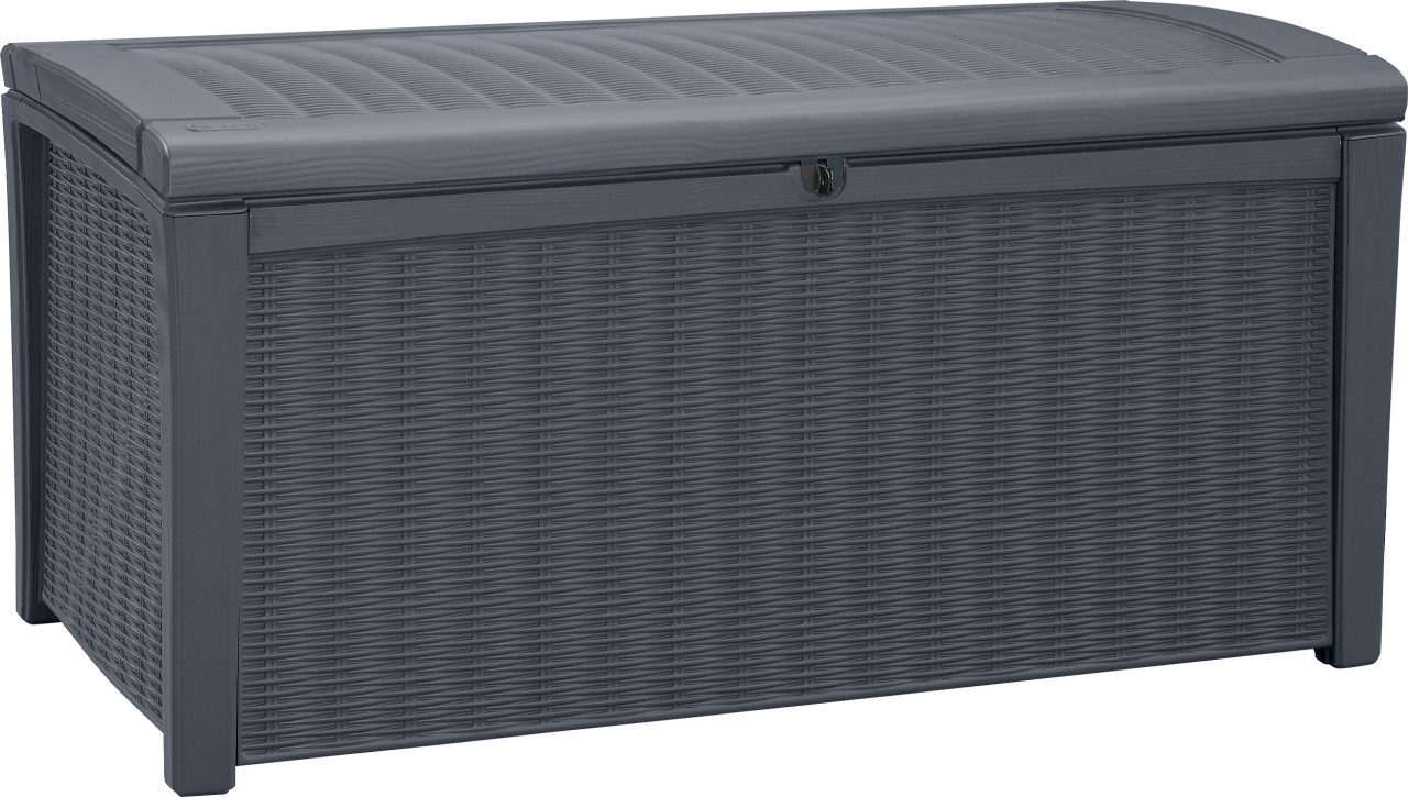 Keter Auflagenbox Keter Gartenbox Borneo anthrazit-graphit günstig online kaufen
