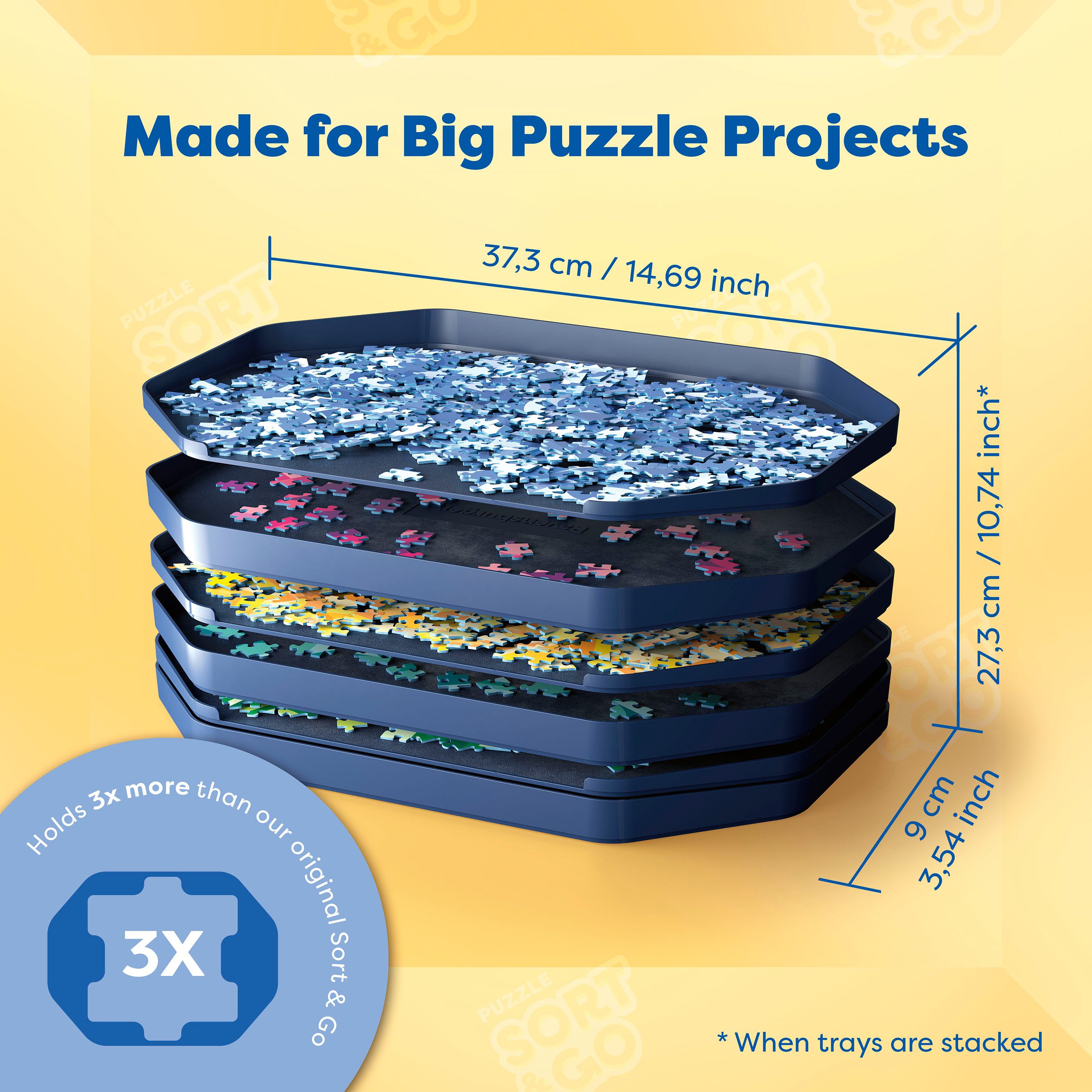 Ravensburger Puzzle-Sortierschale Sort & Go Ultimate, Made in Europe