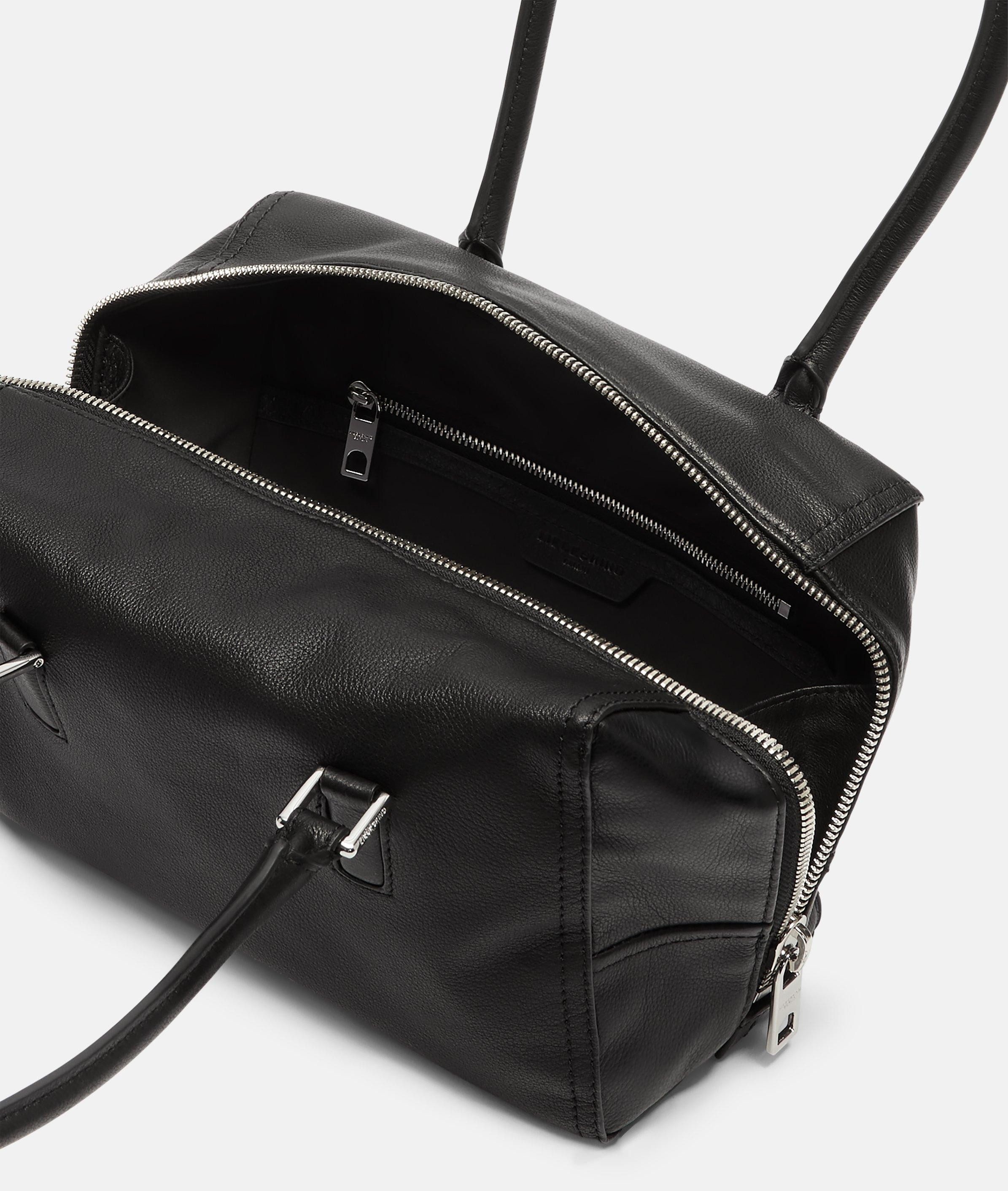 Liebeskind Berlin Schultertasche Archive Kayla Satchel S, Handliche Schultertasche aus Leder