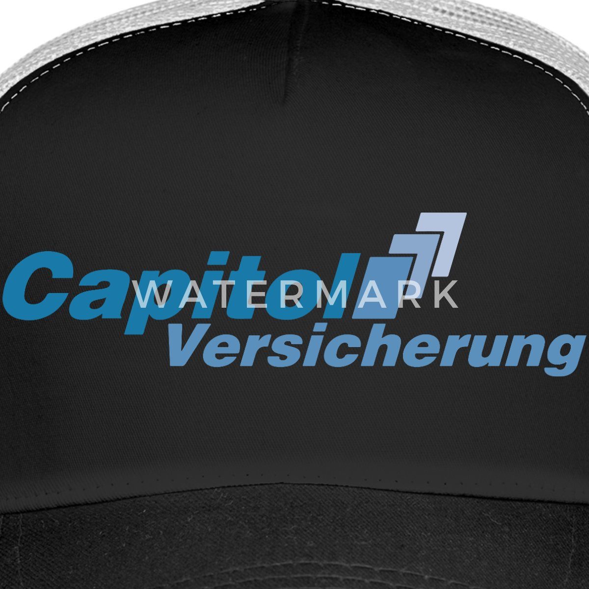 Spreadshirt Trucker Cap Stromberg Logo Capitol Versicherung Trucker Cap (1-St)