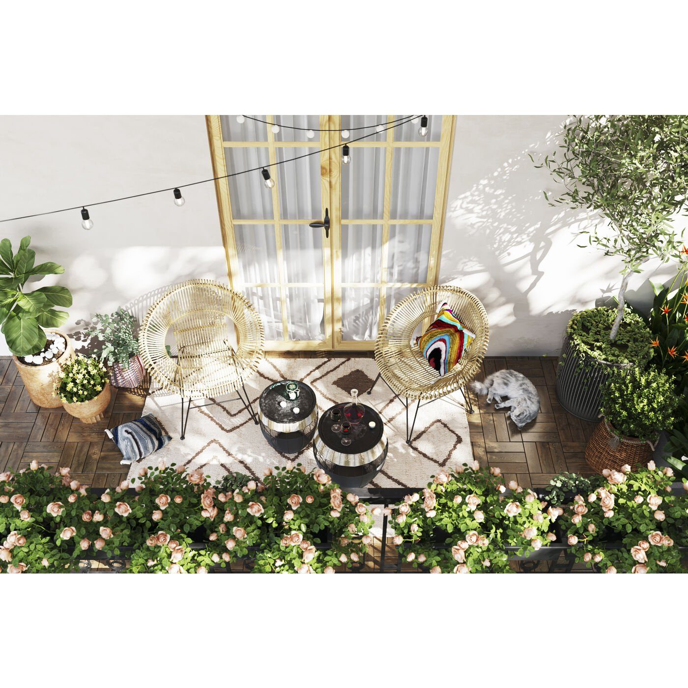 Kare Design Dekokissen Waves