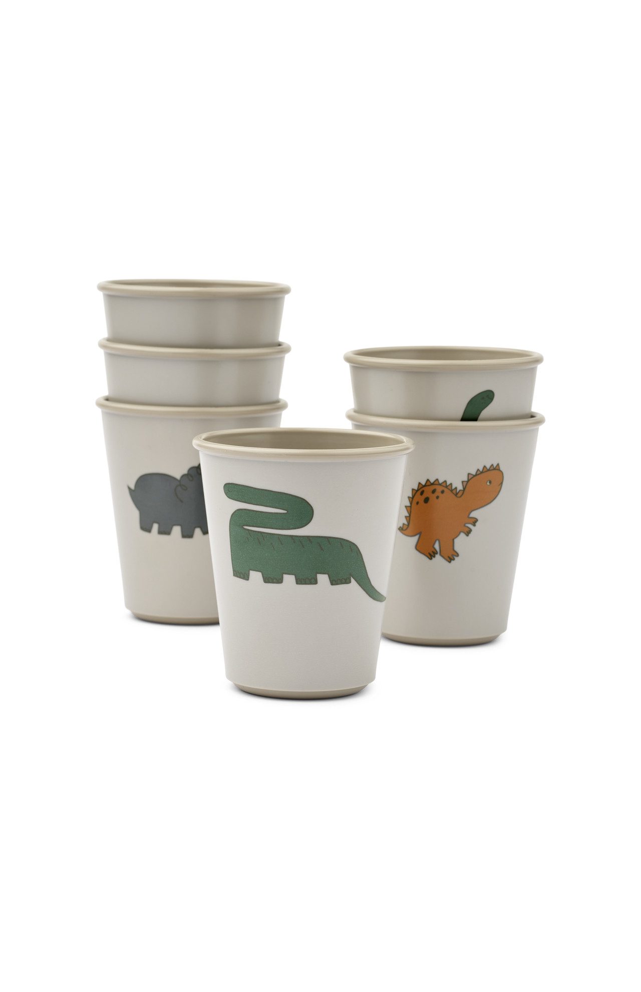 Liewood Kinderbecher 6er Set Кружки für Kinder, leicht und bruchsicher