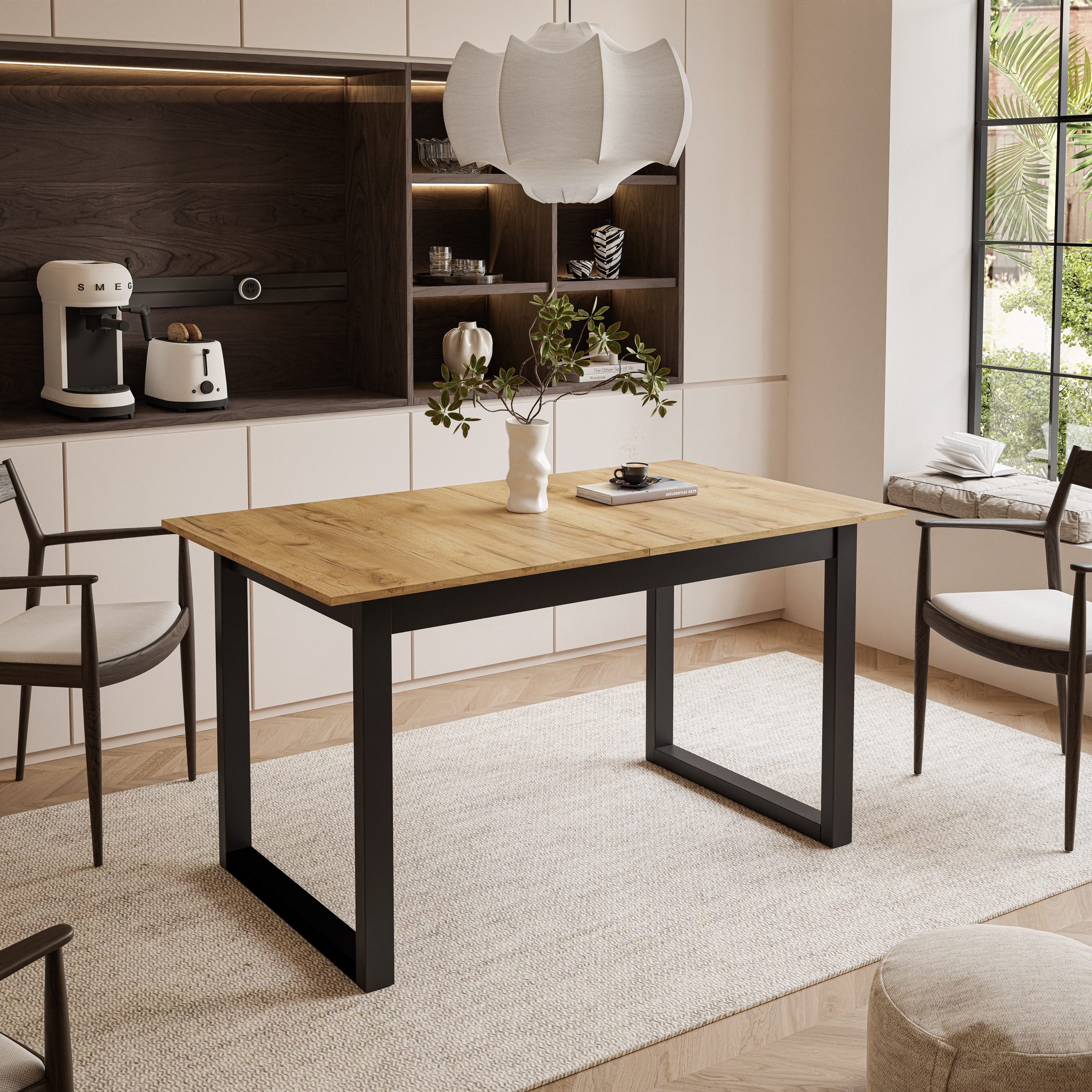 Lookway Esstisch ARTON II ausziehbarer Tisch 140 cm, Breite: 140-195 günstig online kaufen