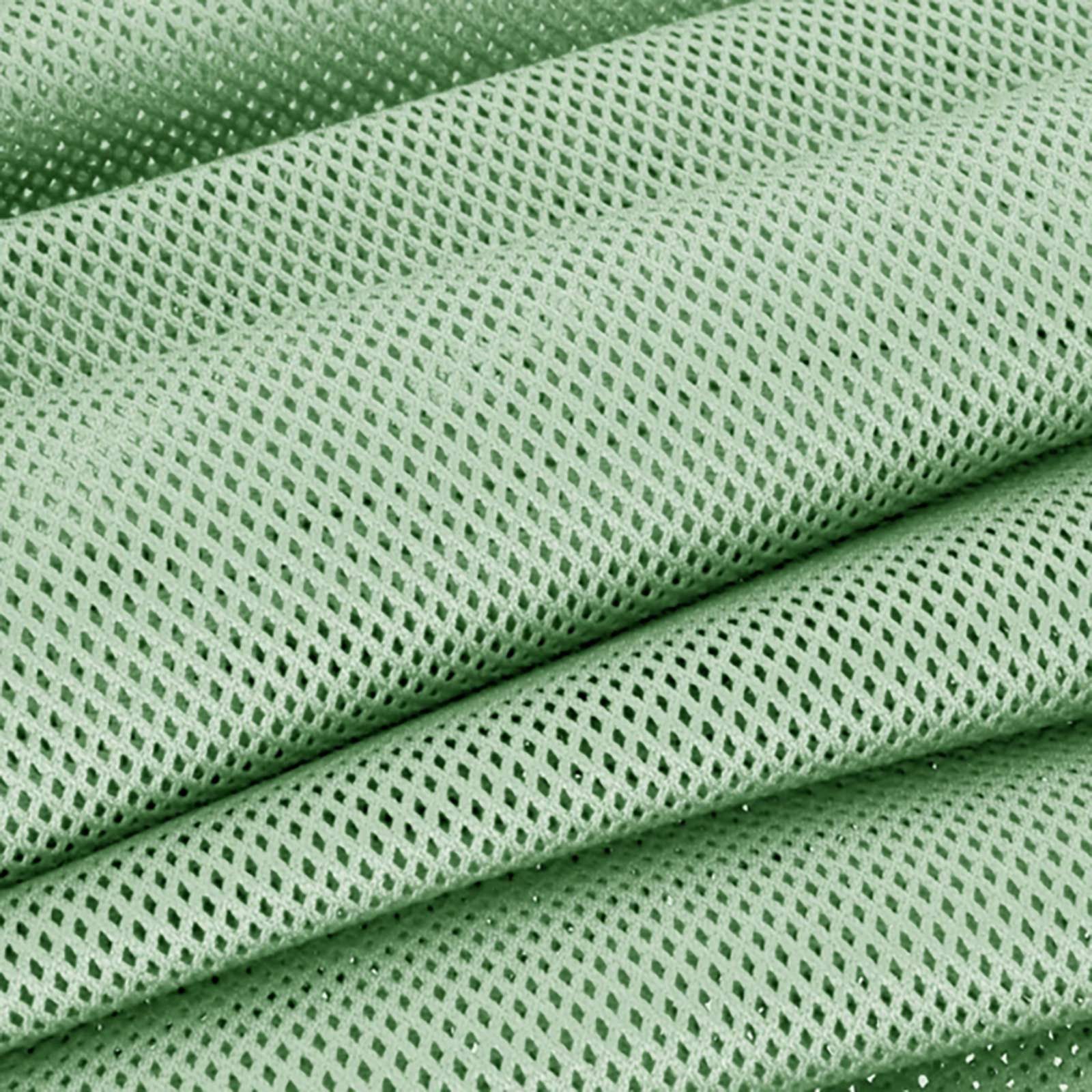 maDDma Stoff 1m Bekleidungsnetz Meshgewebe Air-Mesh Netzgewebe Futterstoff, blassgrün