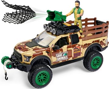 Dickie Toys Spielzeug-Auto Wild Park Ranger-Set, mit Licht und Sound
