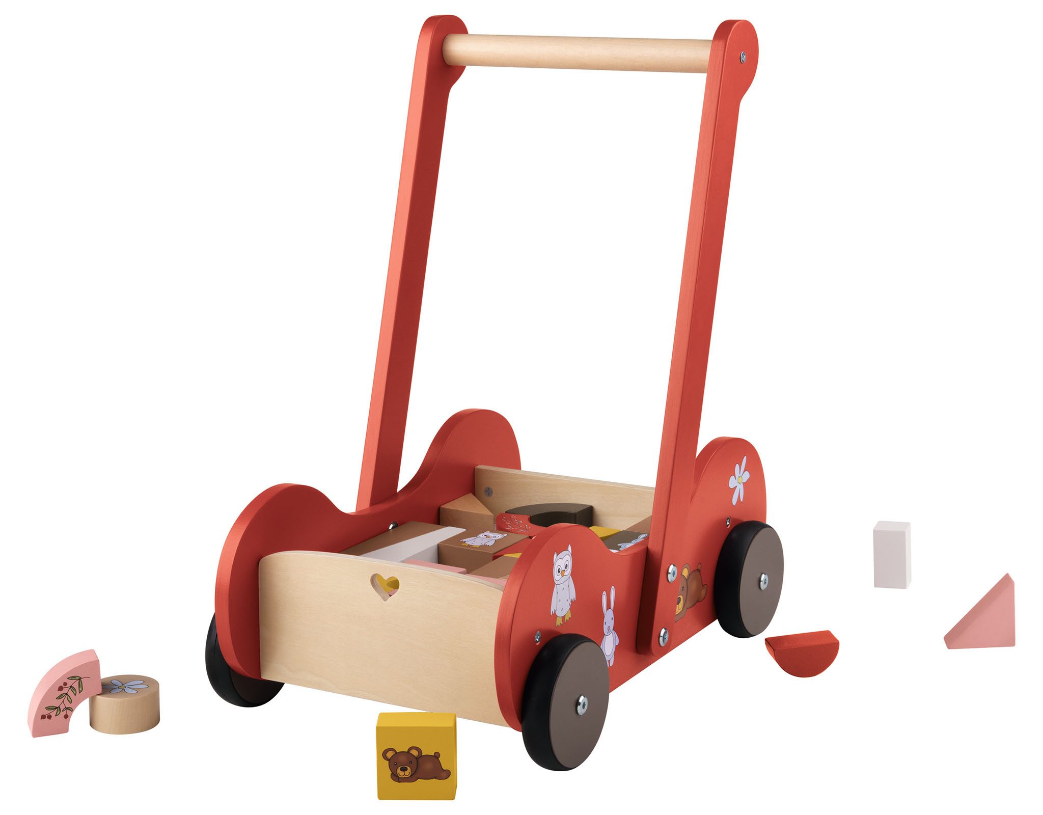 Playtive Puppenwagen PLAYTIVE Schiebewagen Puppenwagen Kinderwagen Spiel Wa günstig online kaufen