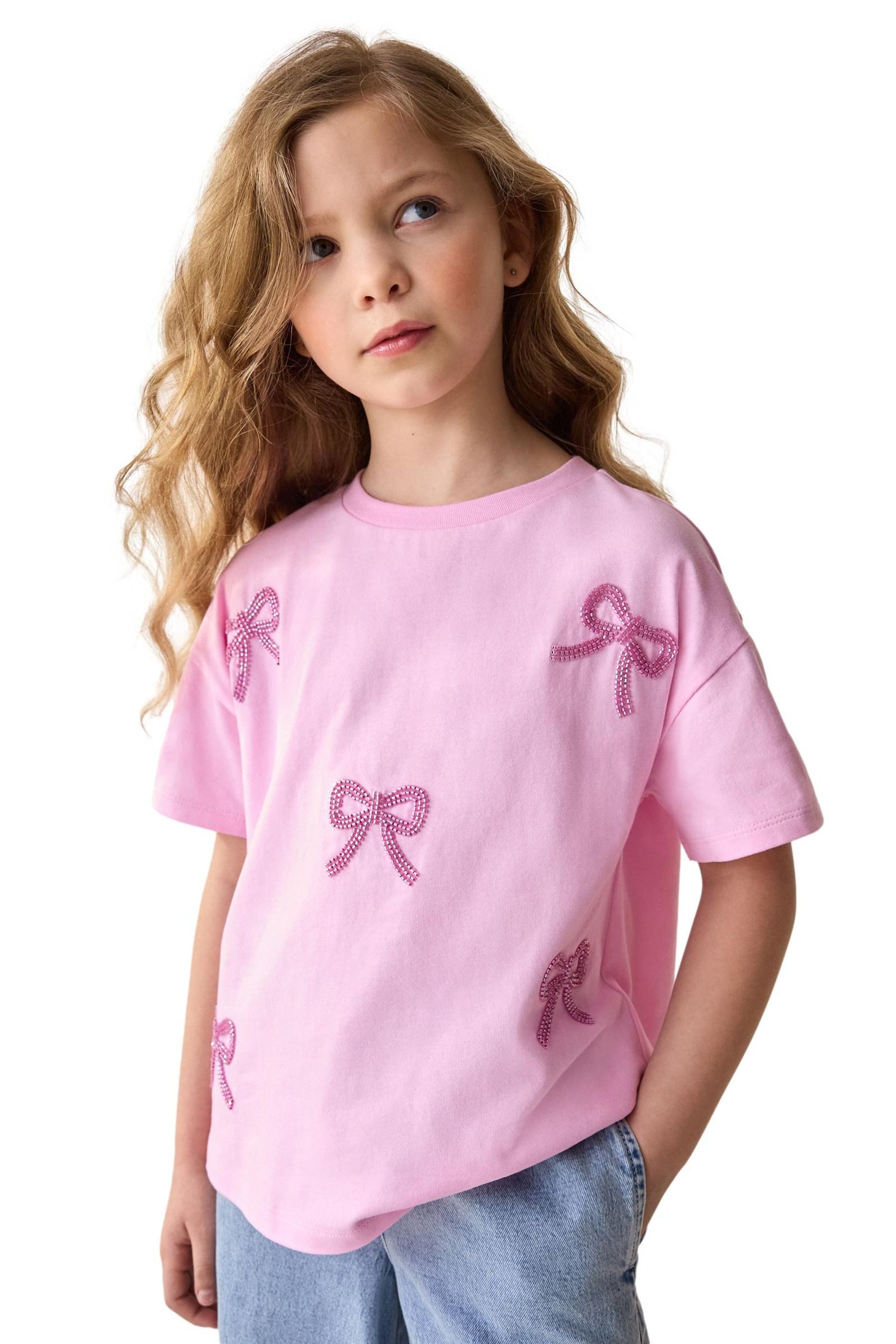 Next T-Shirt T-Shirt mit Perlenkirsche aus günstig online kaufen