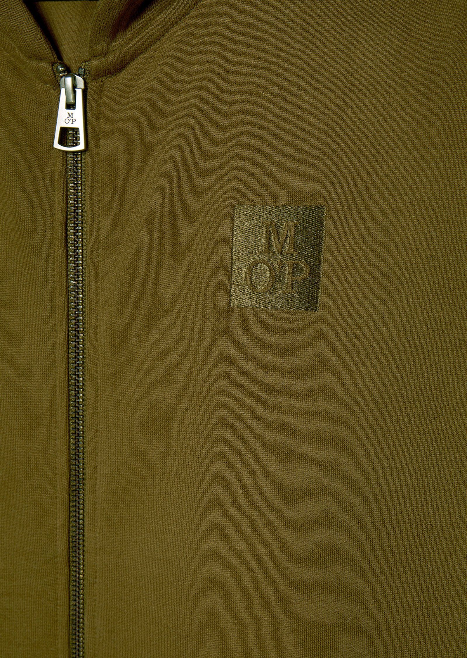 O'Polo Sweatshirt Bio-Baumwolle aus Marc grün