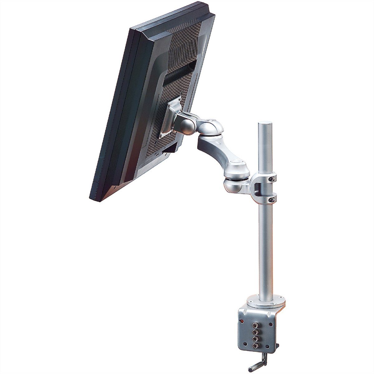 ROLINE LCD-Arm Trägerstange, 3 Gelenke, Tischmontage Monitor-Halterung