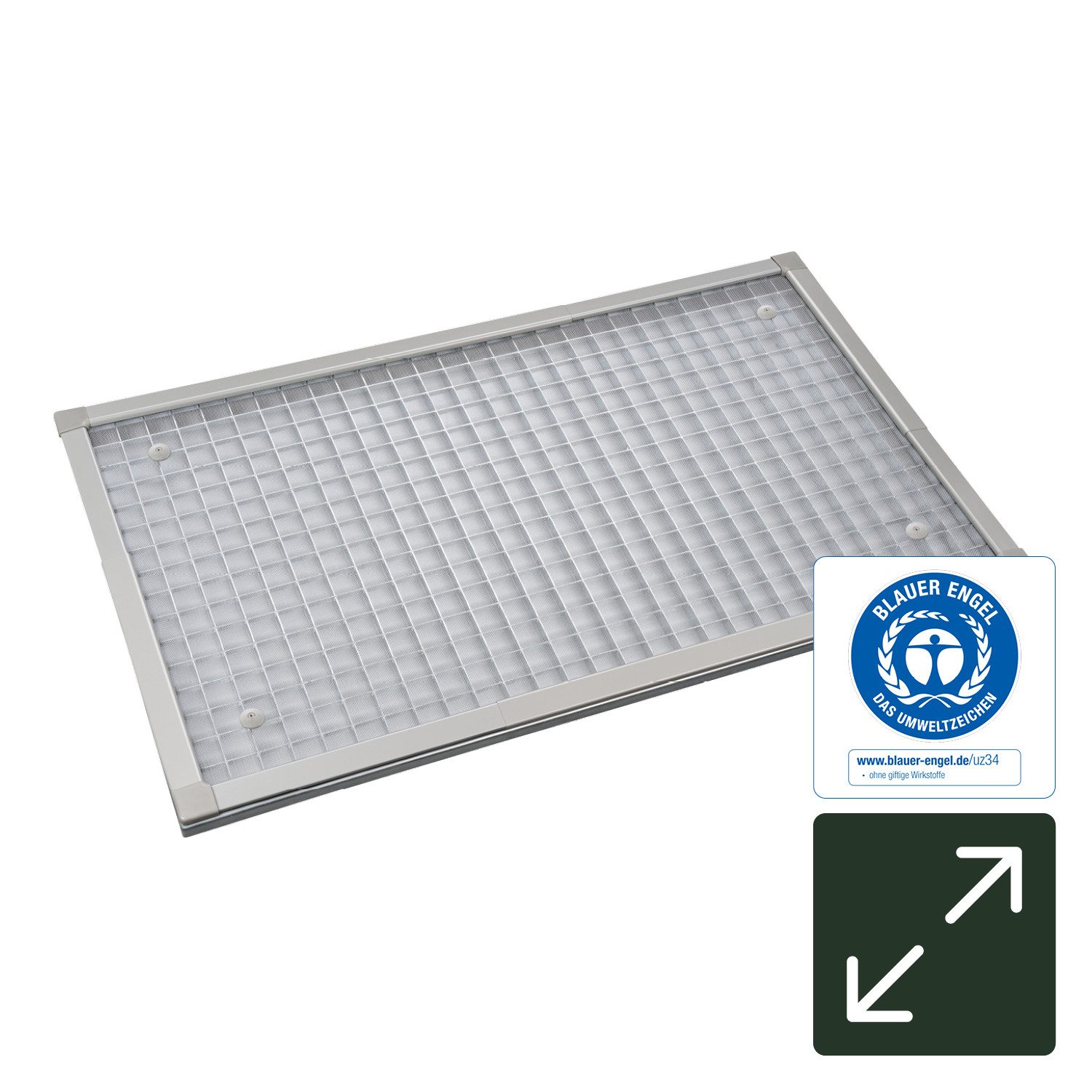 Nematek Lichtschachtabdeckung Nematek Lichtschachtabdeckung - effektive gegen Schmutz & Insekten