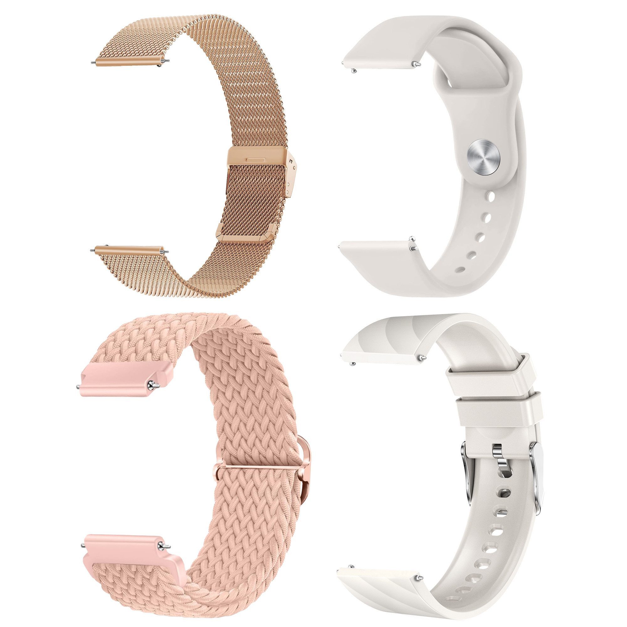 BRAIDOL Armband Smartwatch-Armband 22mm Uhrenarmband für günstig online kaufen