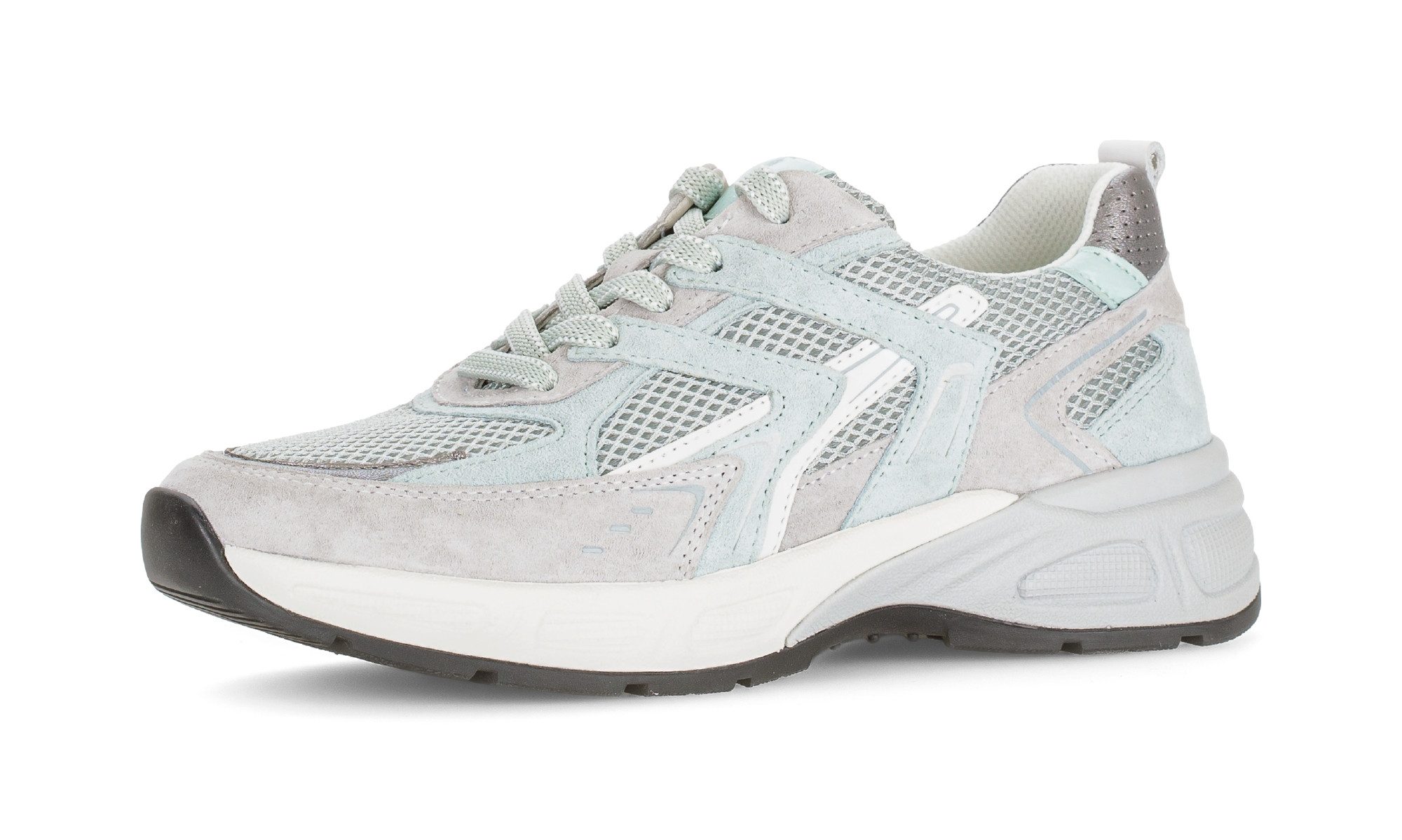 Gabor DAVOS Keilsneaker, Freizeitschuh, Halbschuh, Schnürer in Komfortweite H (sehr weit)