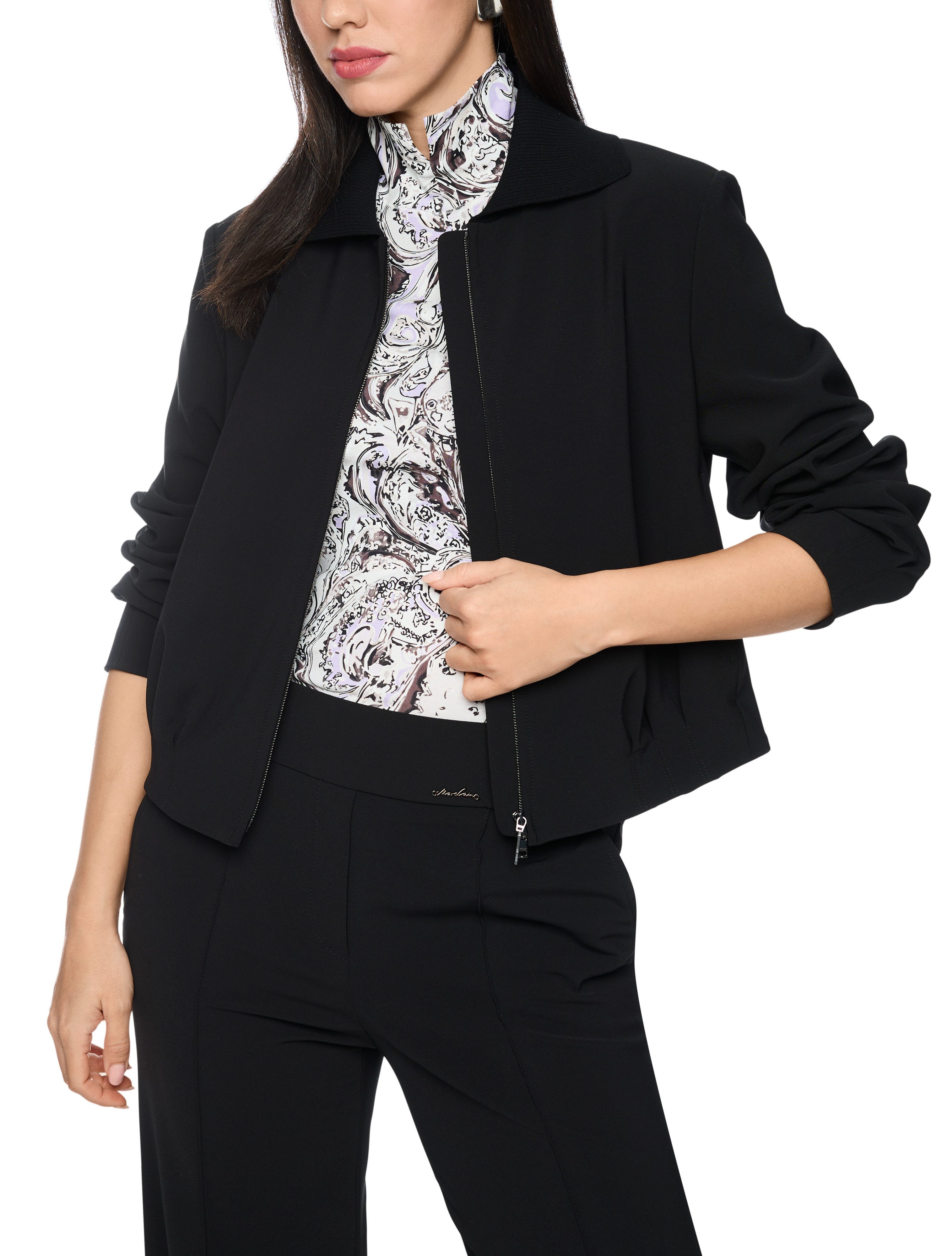 Marc Cain Blouson Urban Office Premium Damenmode mit Kragen