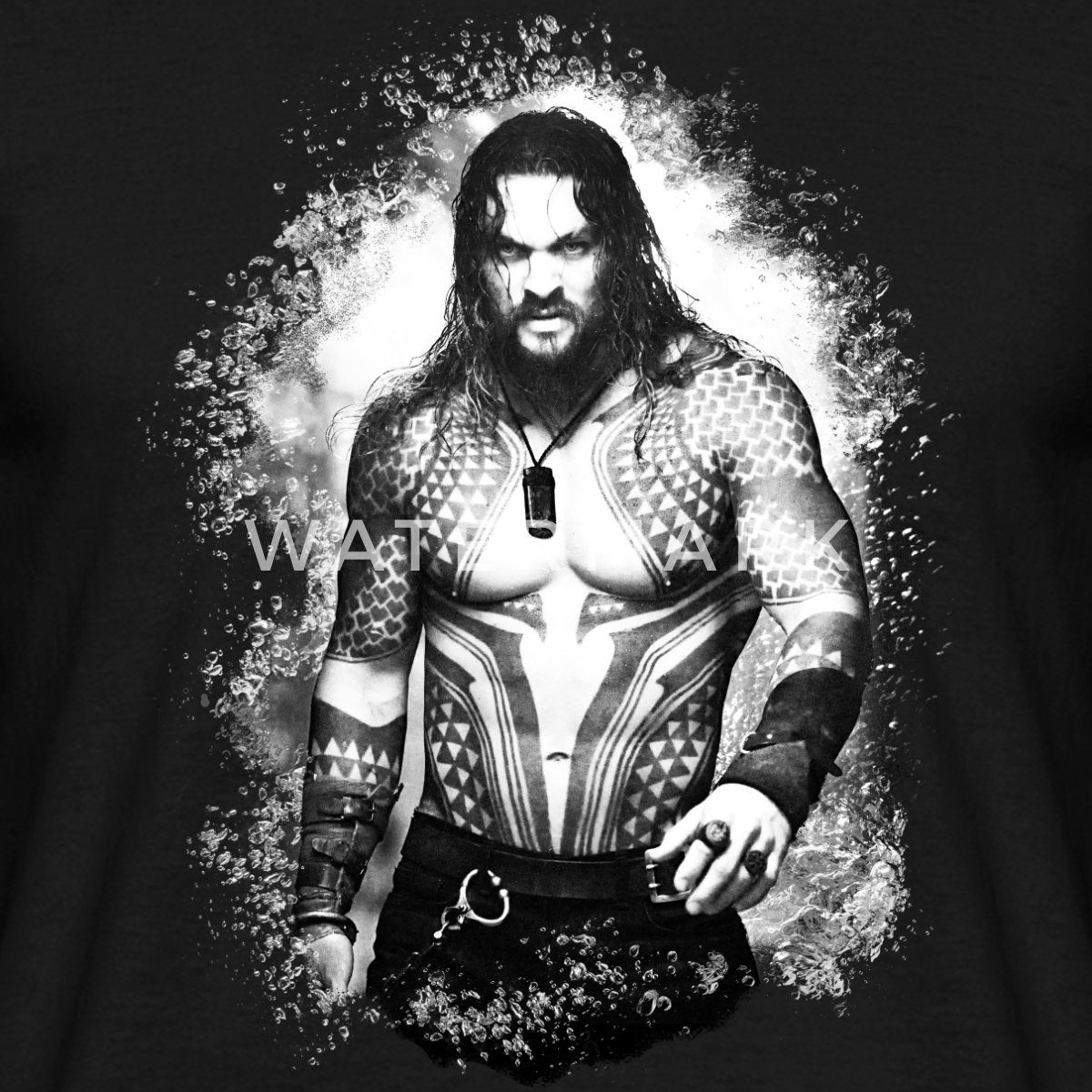 Spreadshirt T-Shirt Aquaman Film Aquaman Kampfbereit Männer T-Shirt (1-tlg)