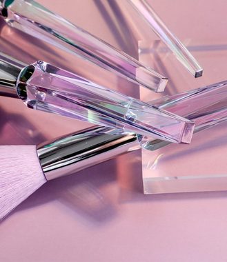 HYTIREBY Kosmetikpinsel-Set Make-Up Pinselset mit Zylinder, Kosmetikpinsel Violett, 10 Stück Professionelle Kosmetik Make-Up Pinsel