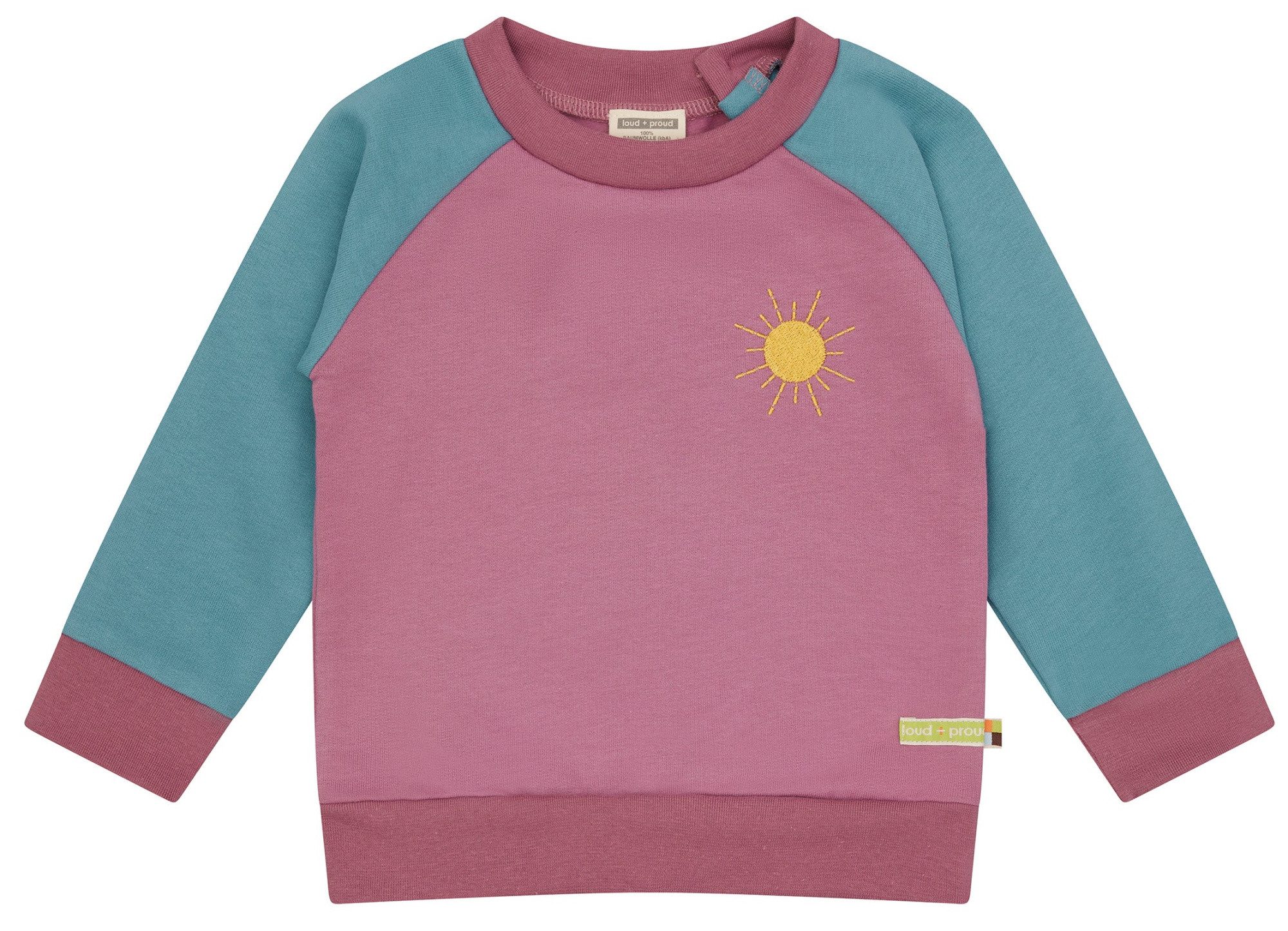 loud + proud Sweatshirt Colorblock günstig online kaufen
