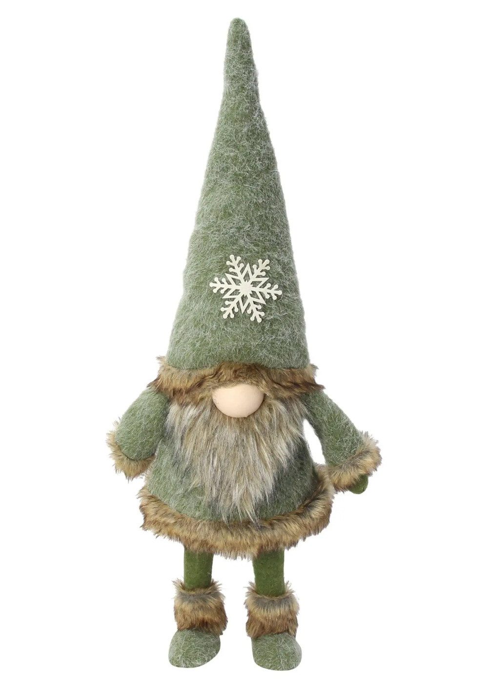 Home-trends24.de Бес XL Бес mit Wackelfunktion Weihnachten Deko Figur 97 cm