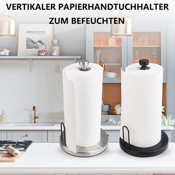 PFCTART Küchenrollenhalter küchenrollenhalter stehend, küchenpapierhalter, küchen zubehör, Küchenrolle Halter ohne Bohren