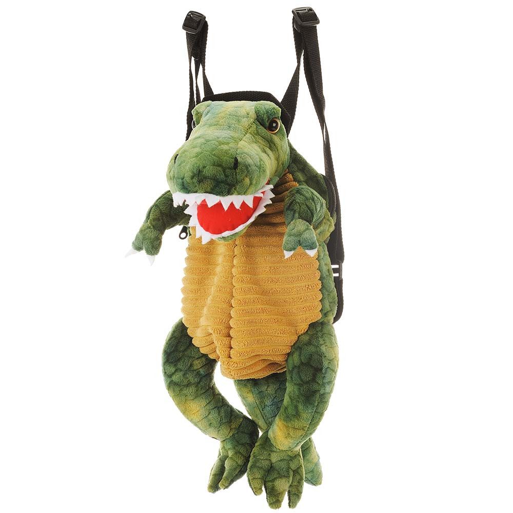 Kostüm Rucksack Dinosaurier aus Plüsch 23x32x45cm