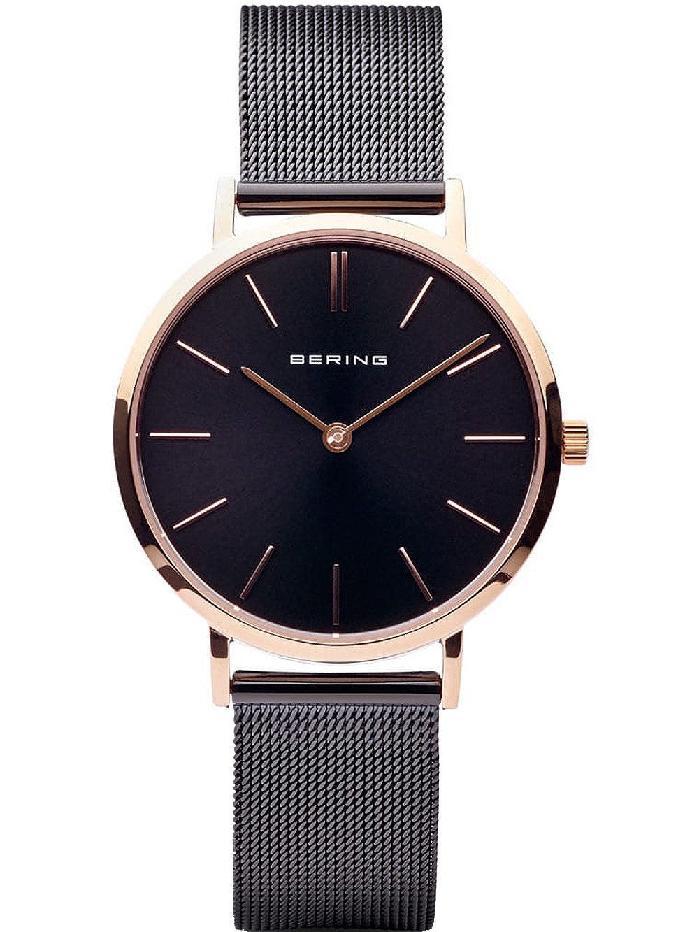Quarzuhr Bering 14134-166 Classic Damenuhr 34mm 3ATM Bering 14134-166 Classic Damenuhr 34mm 3ATM