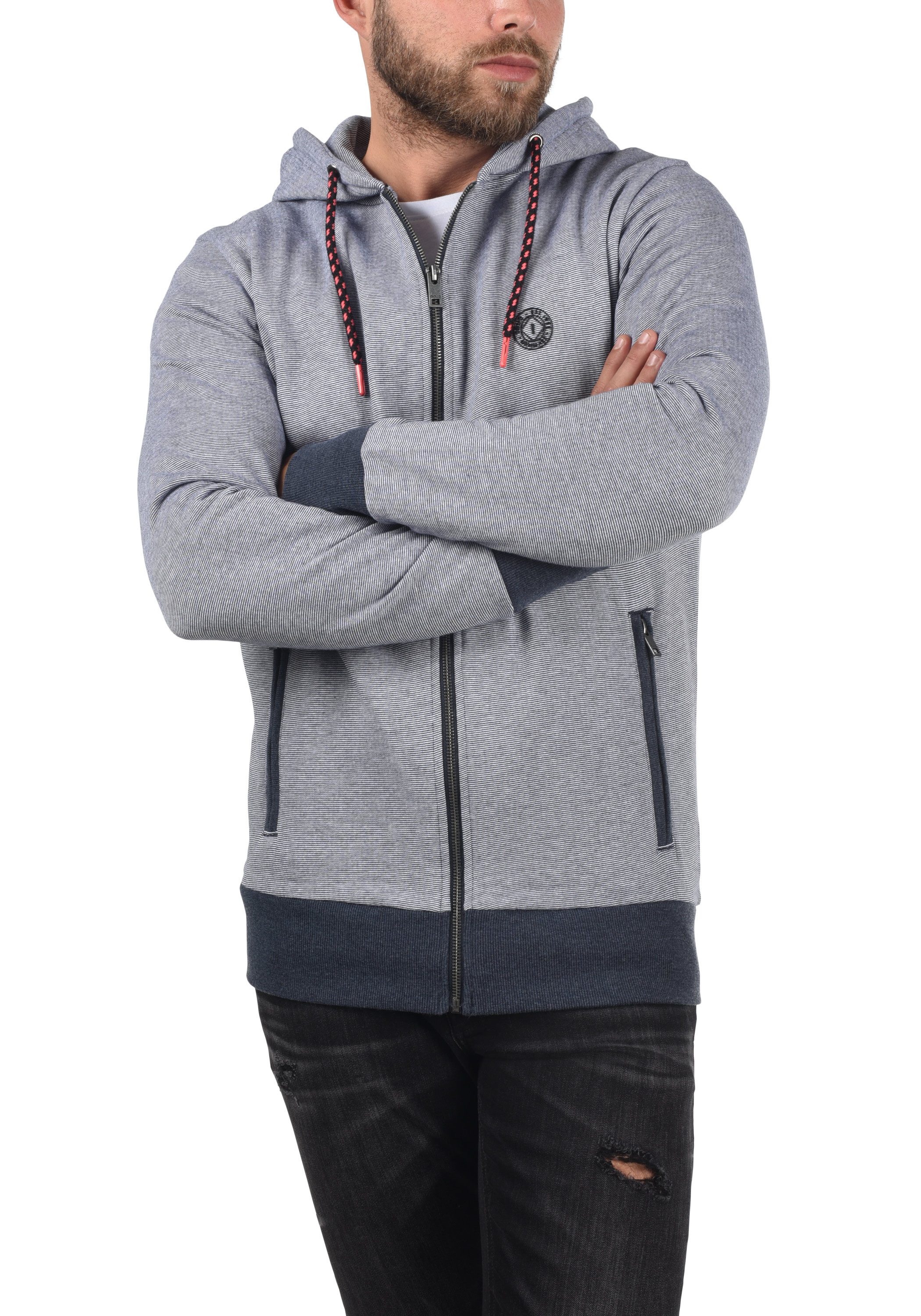 !Solid Kapuzensweatjacke SDRafko Sweatjacke mit Kapuze günstig online kaufen