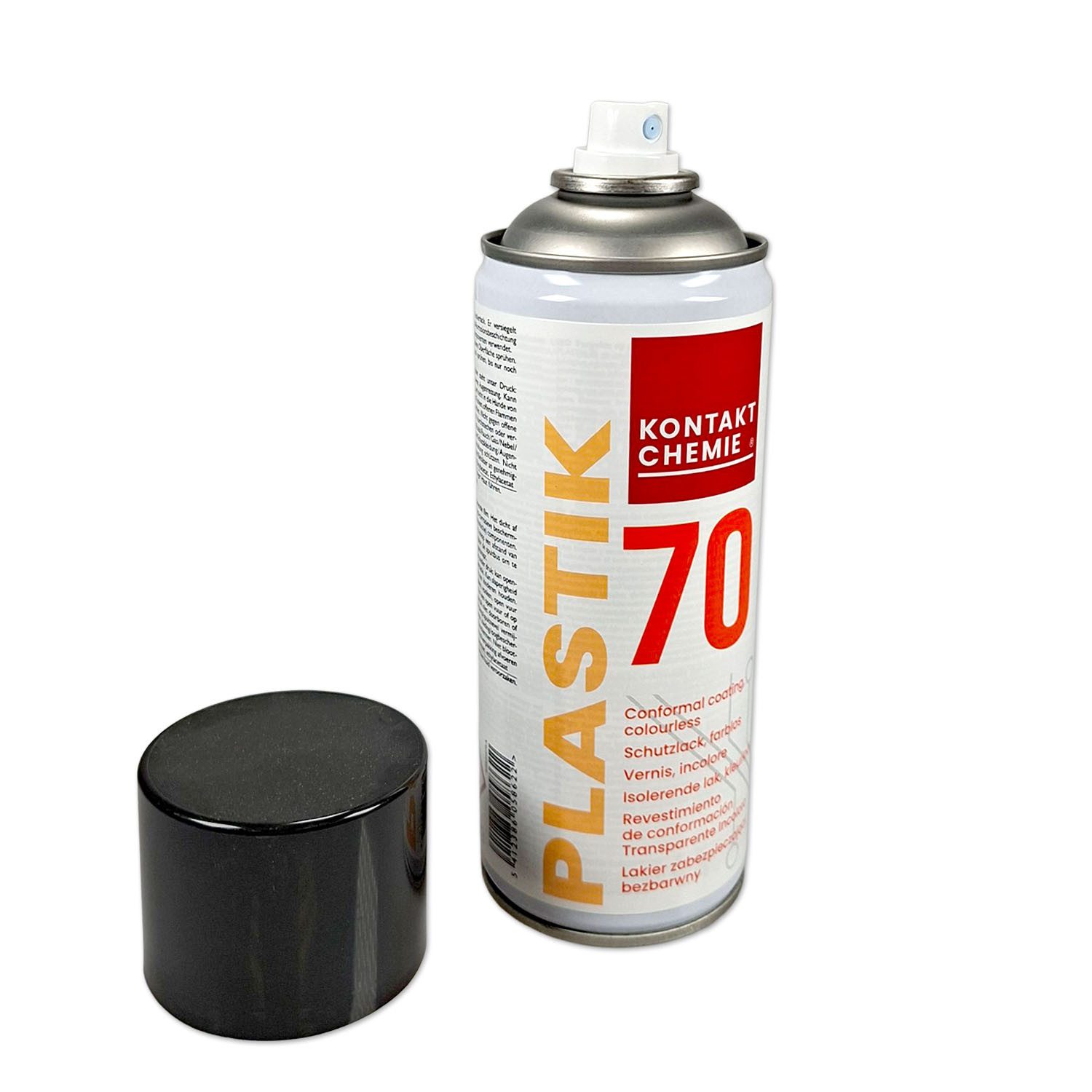 KONTAKT CHEMIE Sprühlack Sprühlack, Kontakt Chemie PLASTIK 70, isolierender Klarlack, 400ml