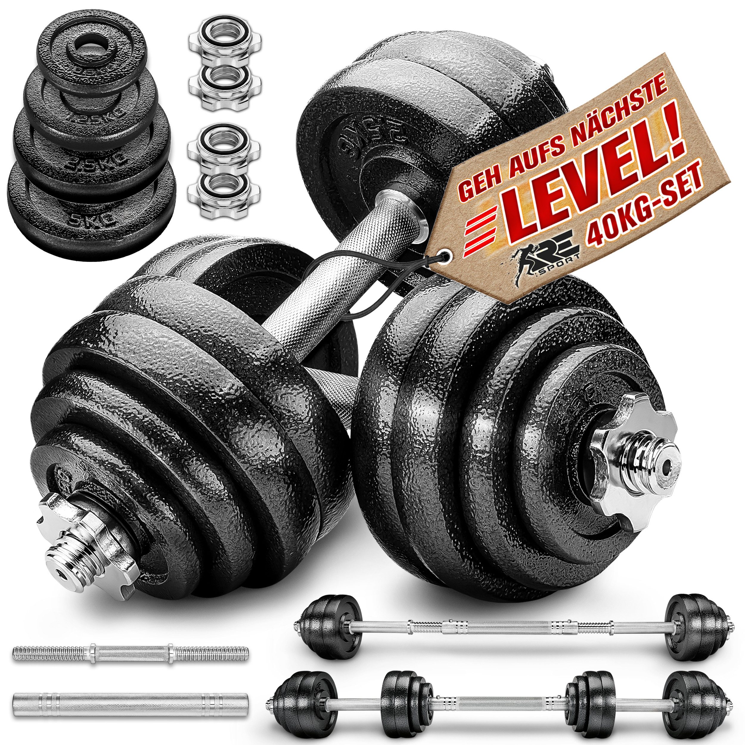 Schwarz - 40 kg