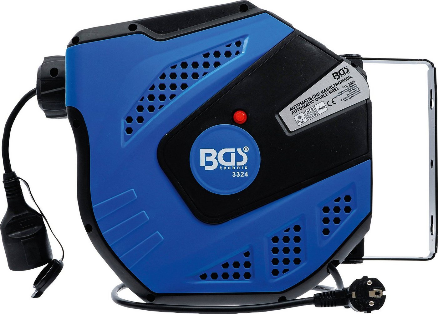 Thumbnail - BGS Automatische Kabeltrommel, 20 m Kabeltrommel