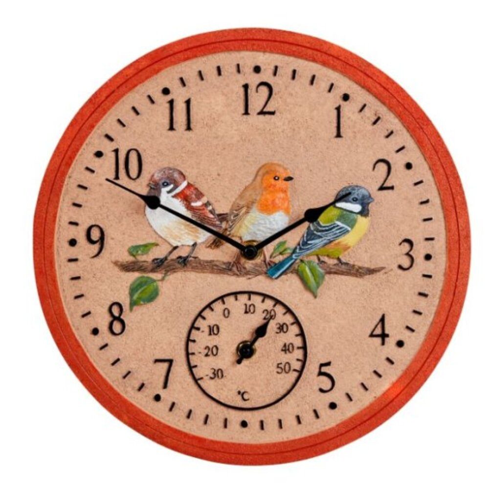 Smart Garden Wanduhr BirdWood Wanduhr, 30 günstig online kaufen