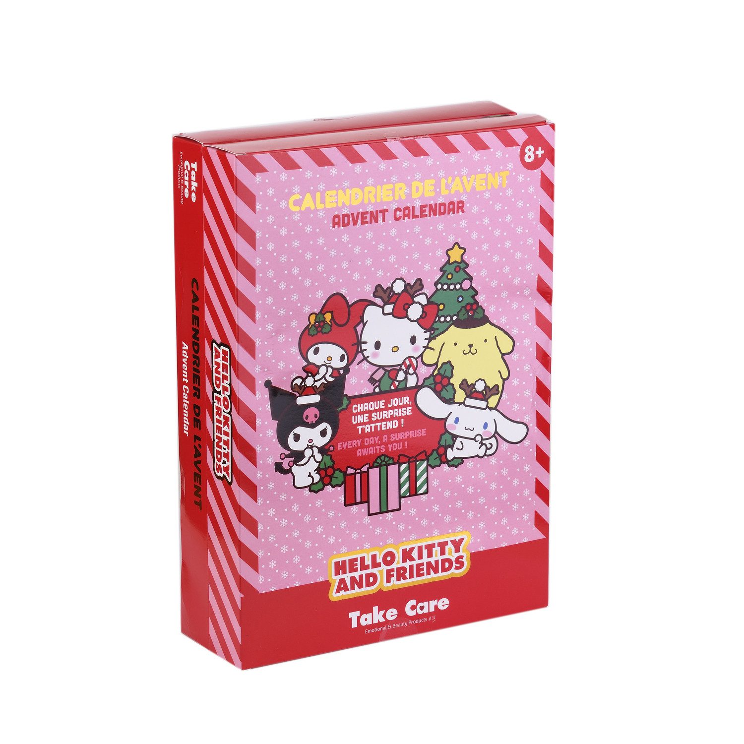 HF Home Flair Adventskalender 1x Hello Kitty & Friends Adventskalender (1-tlg), Offizieller Sanrio Weihnachtskalender mit 24 exklusiven Überraschungen