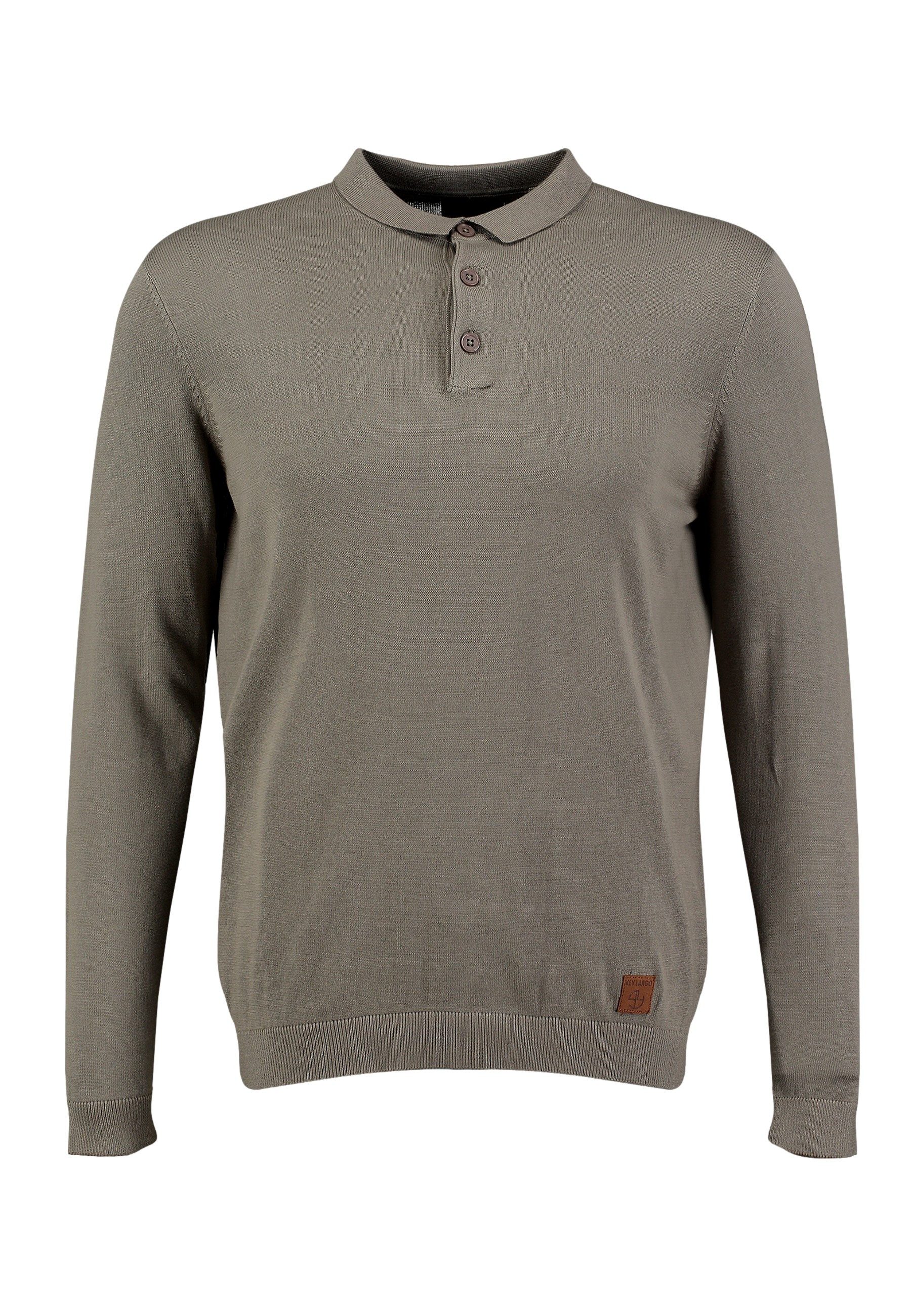 Key Largo Poloshirt Poloshirt KLPISA Langarmshirt mit Polokragen (1-tlg., 1)
