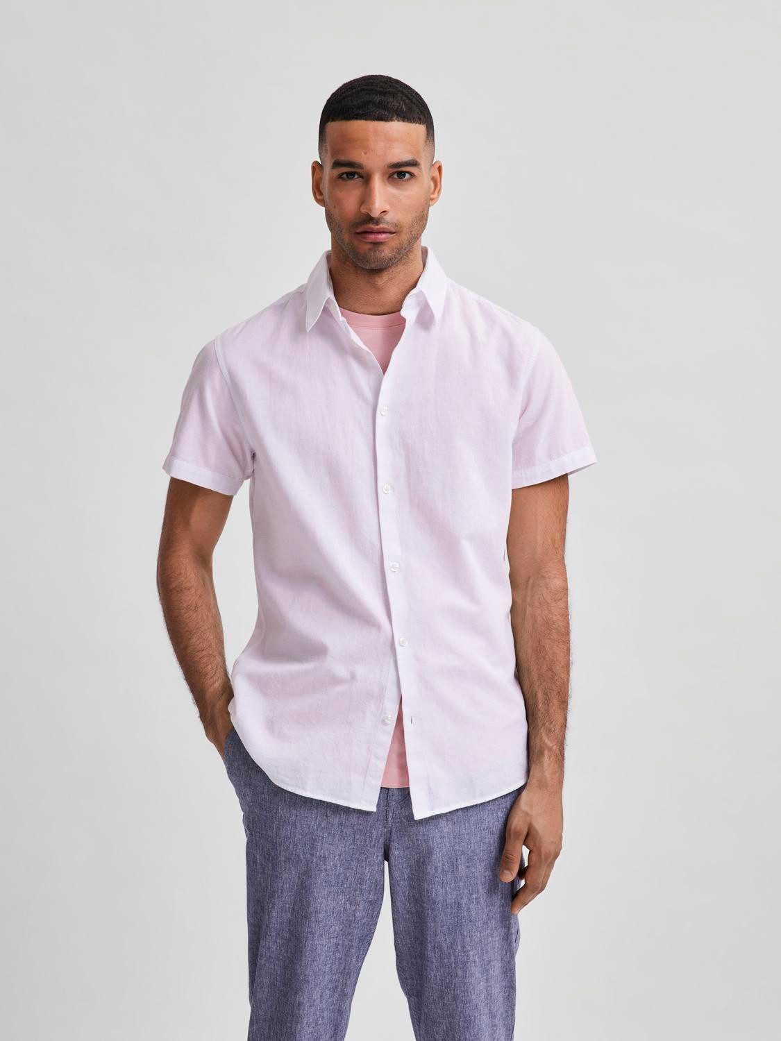 Selected Kurzarmhemd SLHREGSUN SS SHIRT CLASSIC D