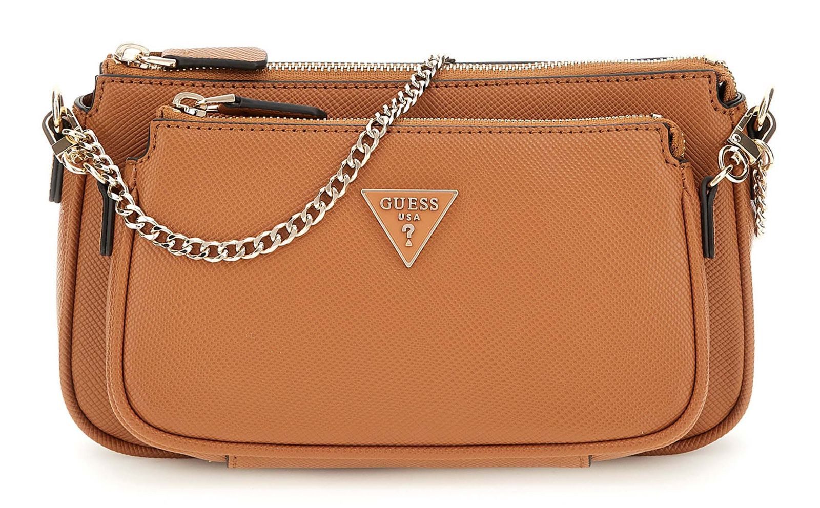 Guess Umhängetasche Double Pouch Crossbody Bag (Set, 2-tlg)