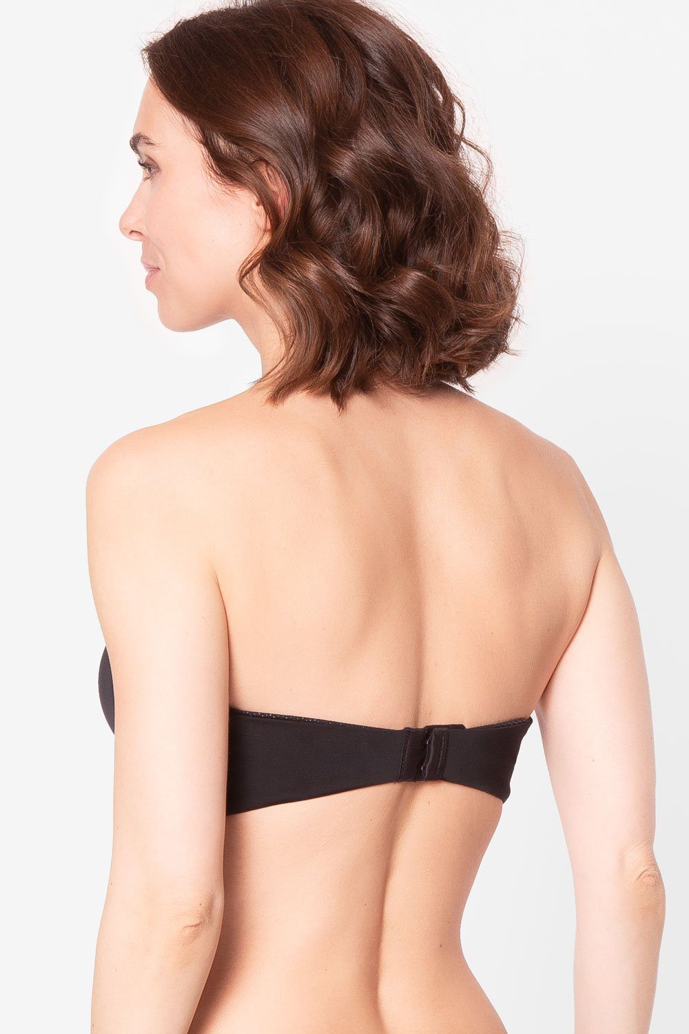 Wonderbra Bandeau-BH schwarz Strapless Perfect Zauberhand-BH 8670