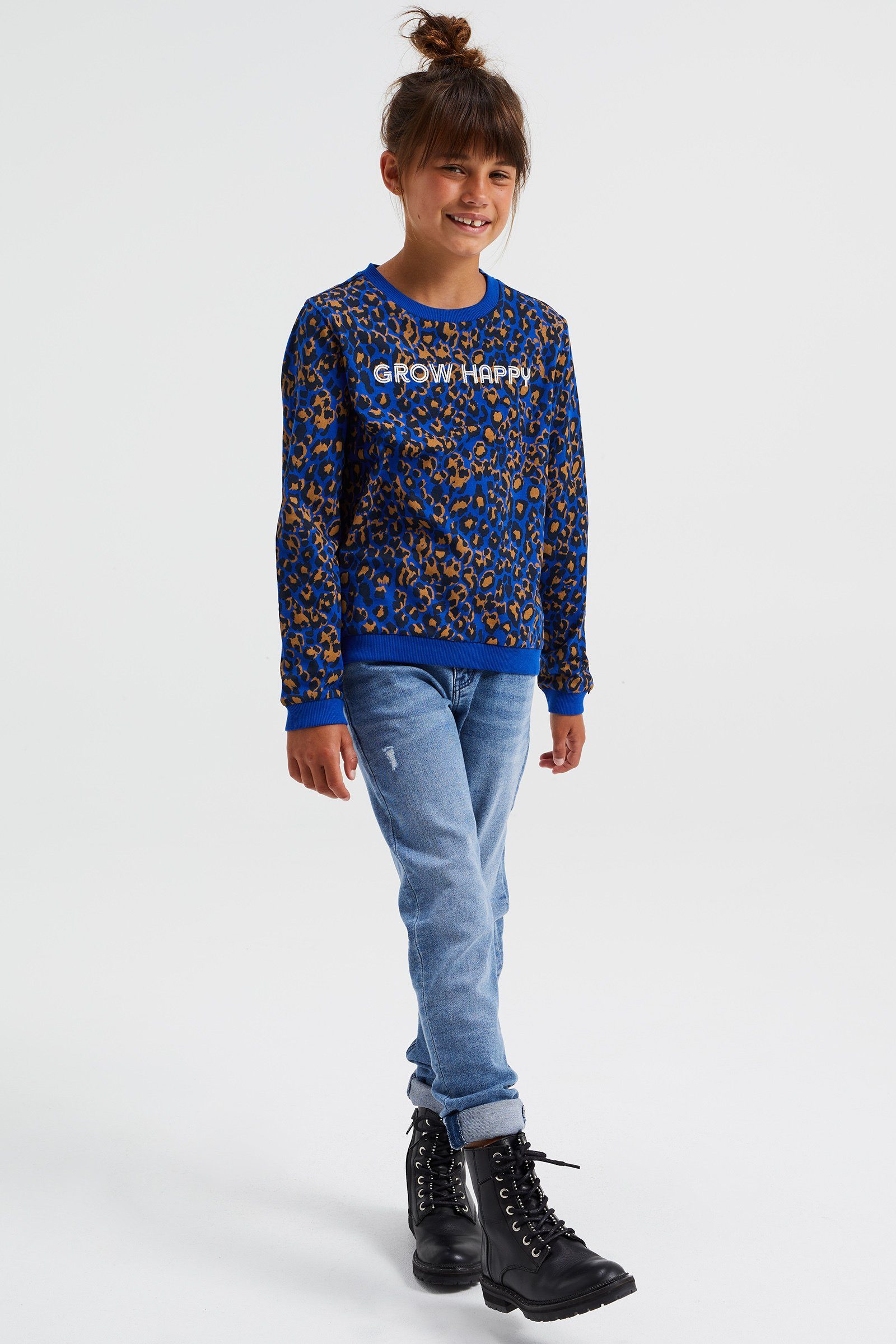T-Shirt Fashion WE (1-tlg) Kobaltblau