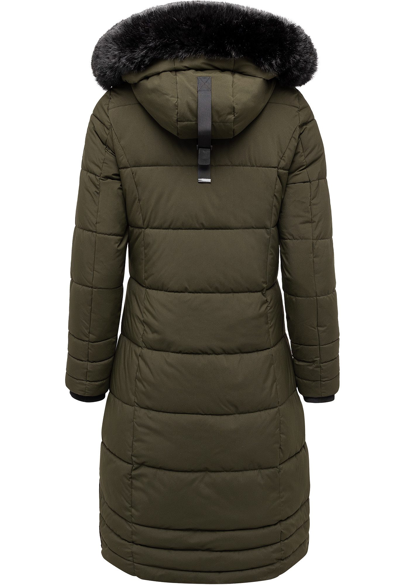 REPUBLIX Winterjacke ELIANNA Damen Gefütterte Dicke Winter Jacke Mantel Parka mit Kapuze