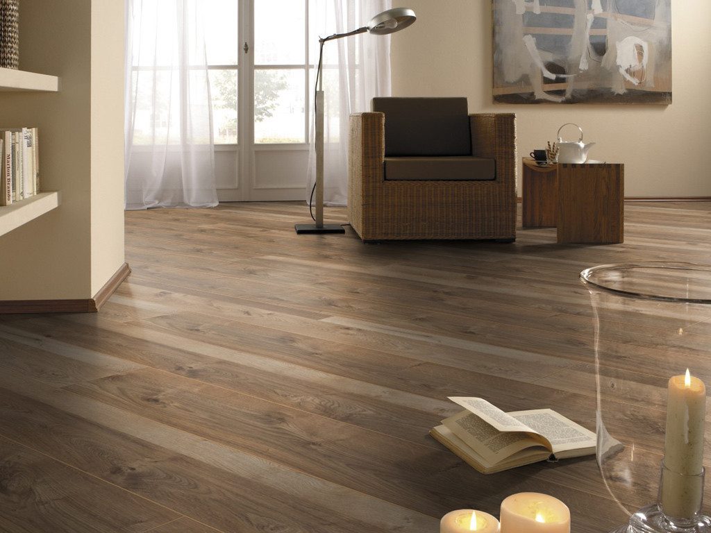 KRONOTEX Laminat Laminat Eiche Rosemont D3665 Exquisit Schiffsboden, 8 St.