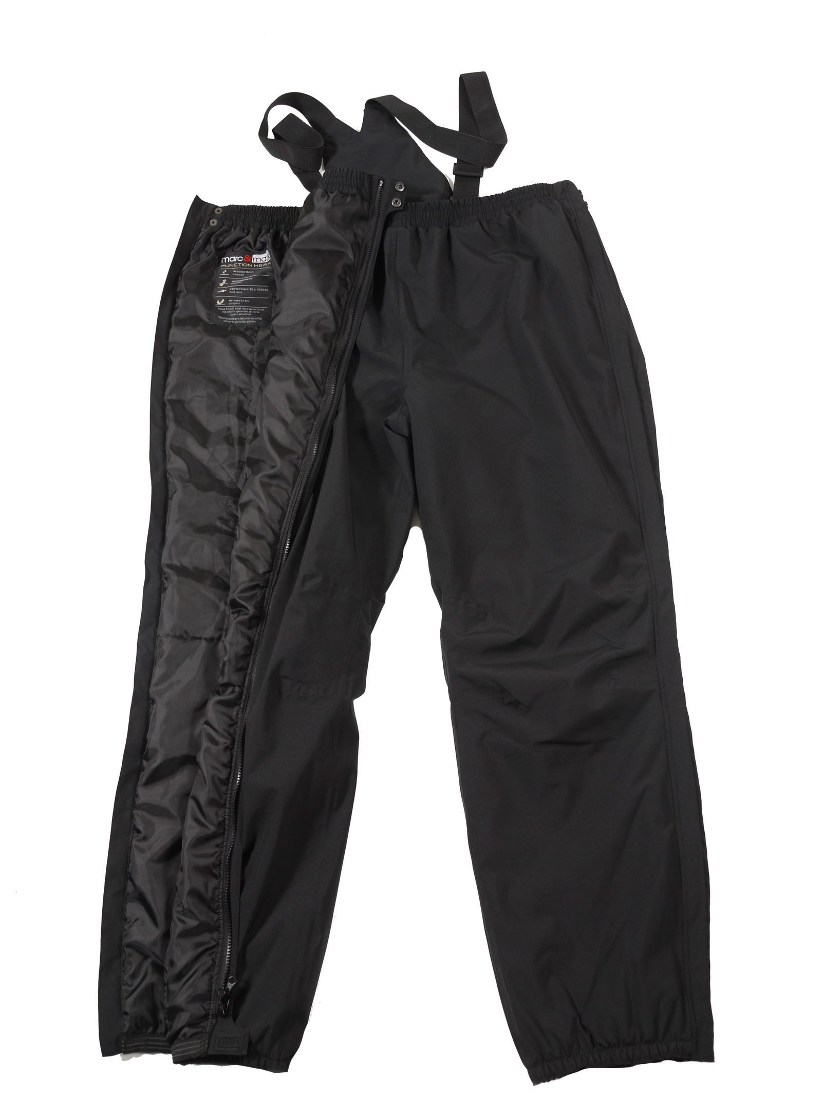 Thermohose Thermohose, Schneehose in Übergrößen bis 10XL, schwarz