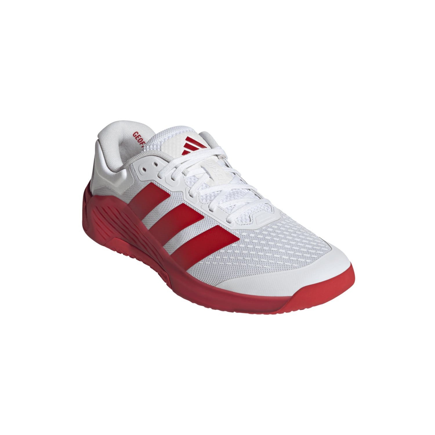 adidas Performance Dropset 4 Power Trainer weiss/rot Herren Fitnessschuh