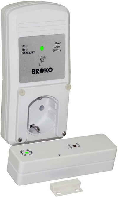 BROKO »BROKO BL220F(SG) Fensterkontaktschalter - DIBt geprüft« Smarter Kontaktsensor, Abluftsteuerung mit Zertifikat - DIBt geprüft