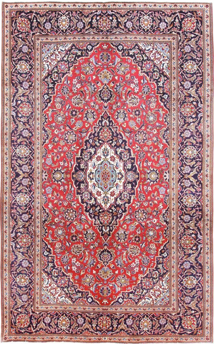 Orientteppich Keshan 191x308 Handgeknüpfter Orientteppich / Perserteppich, Nain Trading, rechteckig, Höhe: 12 mm