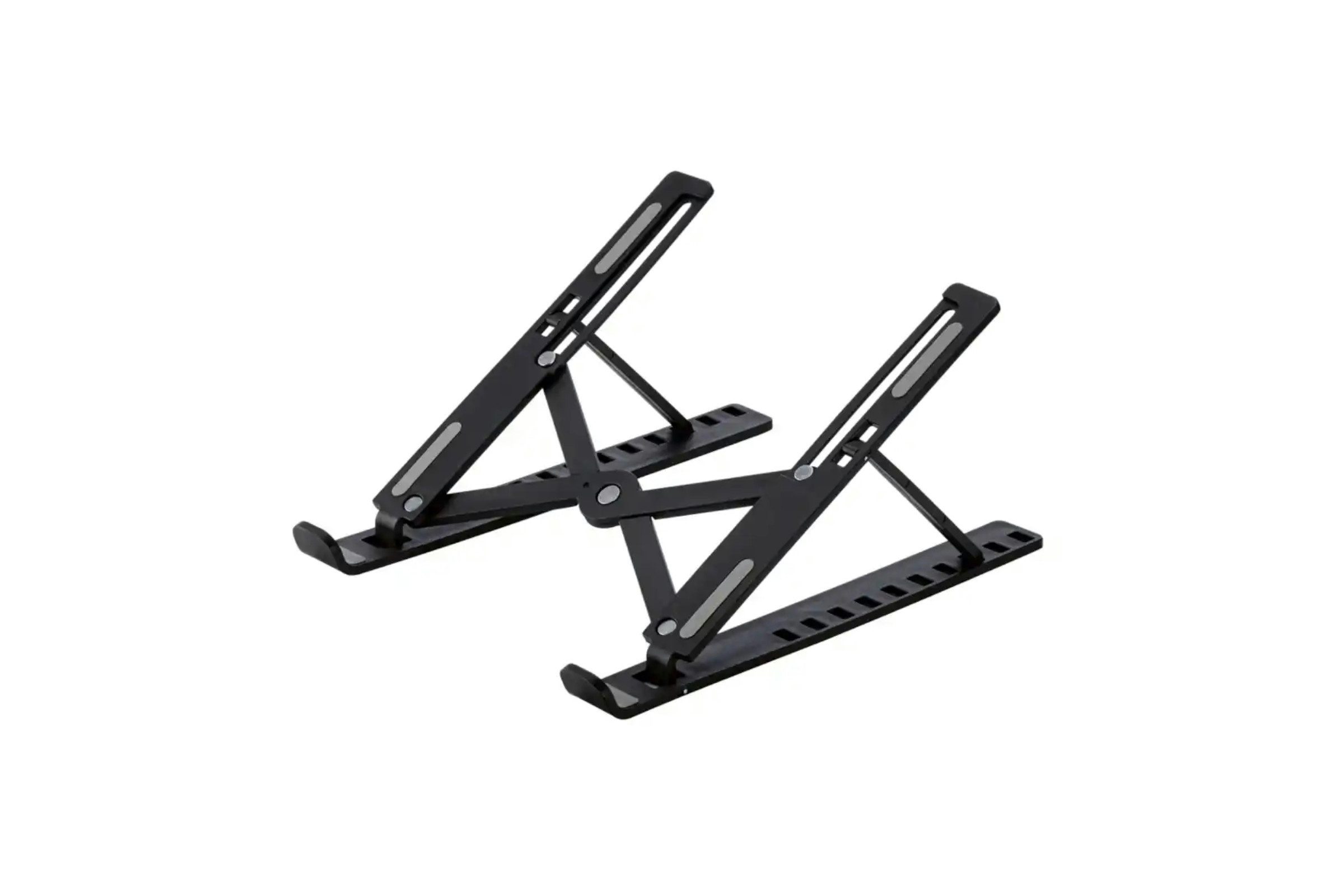 Tronic Laptop-Ständer Laptopständer höhenverstellbar klappbar rutschfest Open-Frame, (bis 16 Zoll, Einzelartikel, 10-stufige Höhenverstellung)